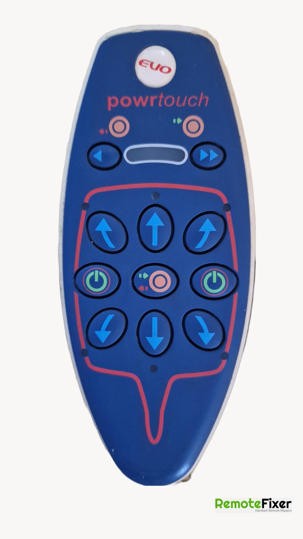 Powrtouch  Remote Control - Front Image