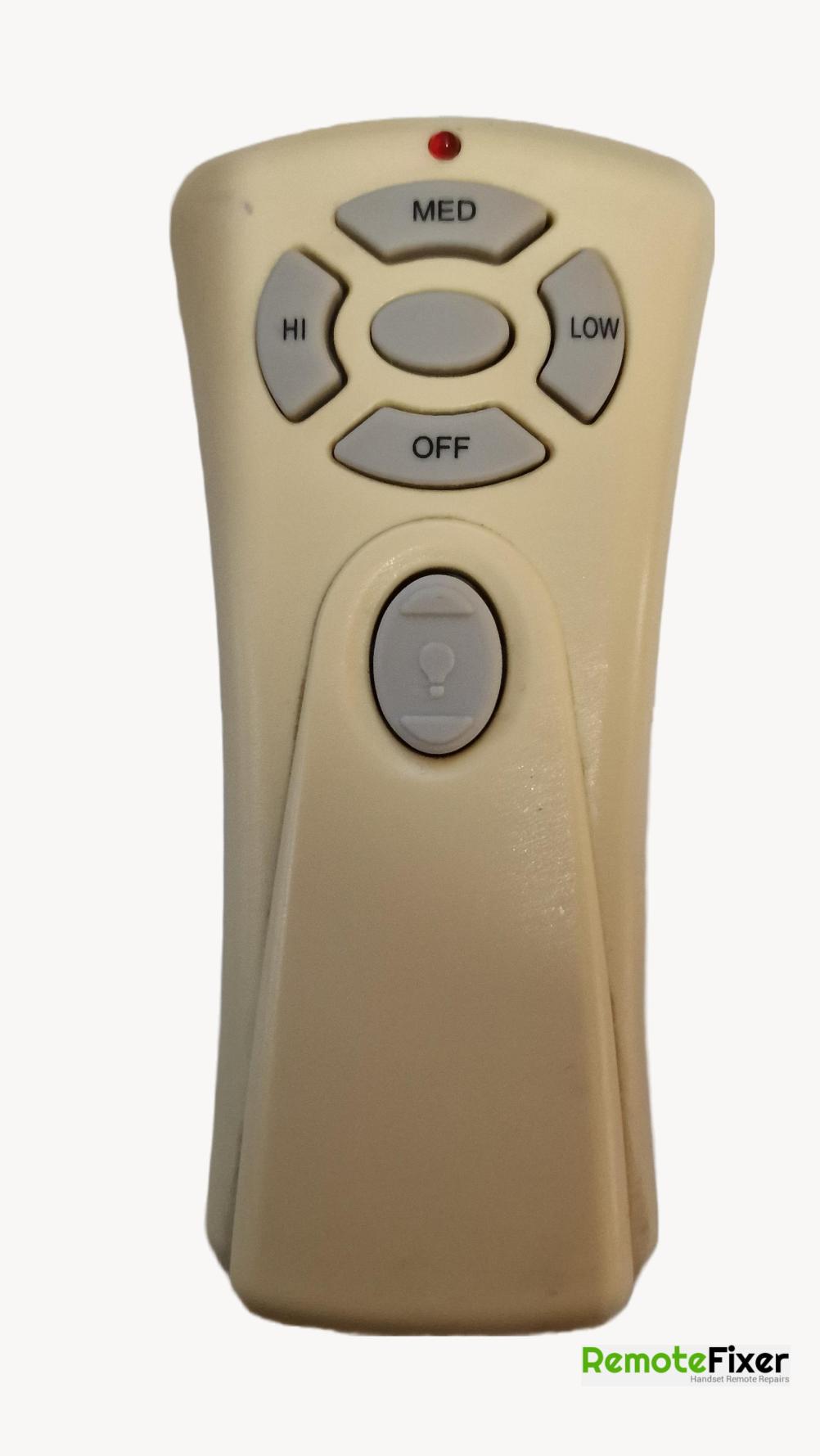 Canarm Europe Ltd  Remote Control - Front Image