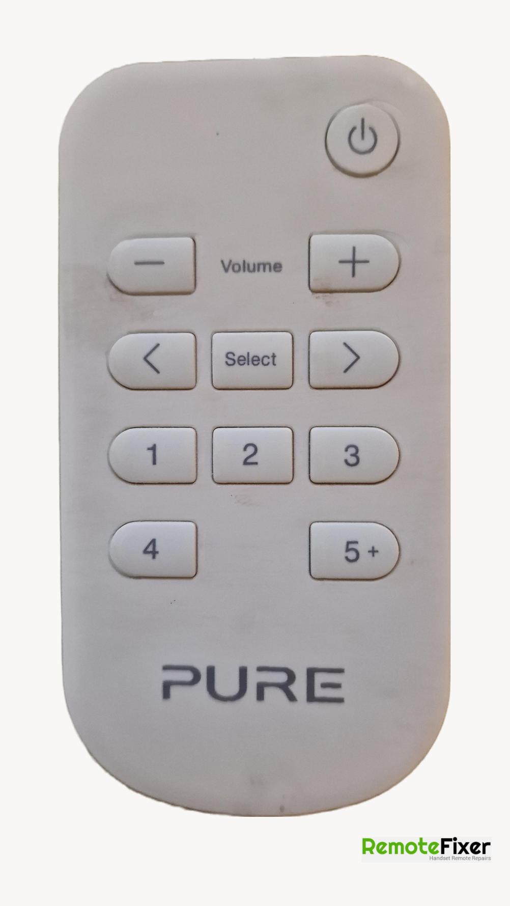 Pure  Evoke D4 Remote Control - Front Image