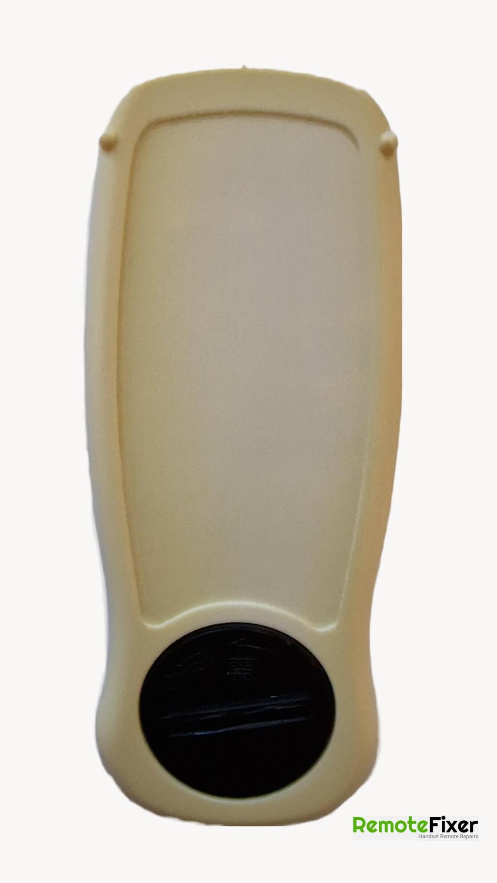 Triton body dryer  Remote Control - Back Image