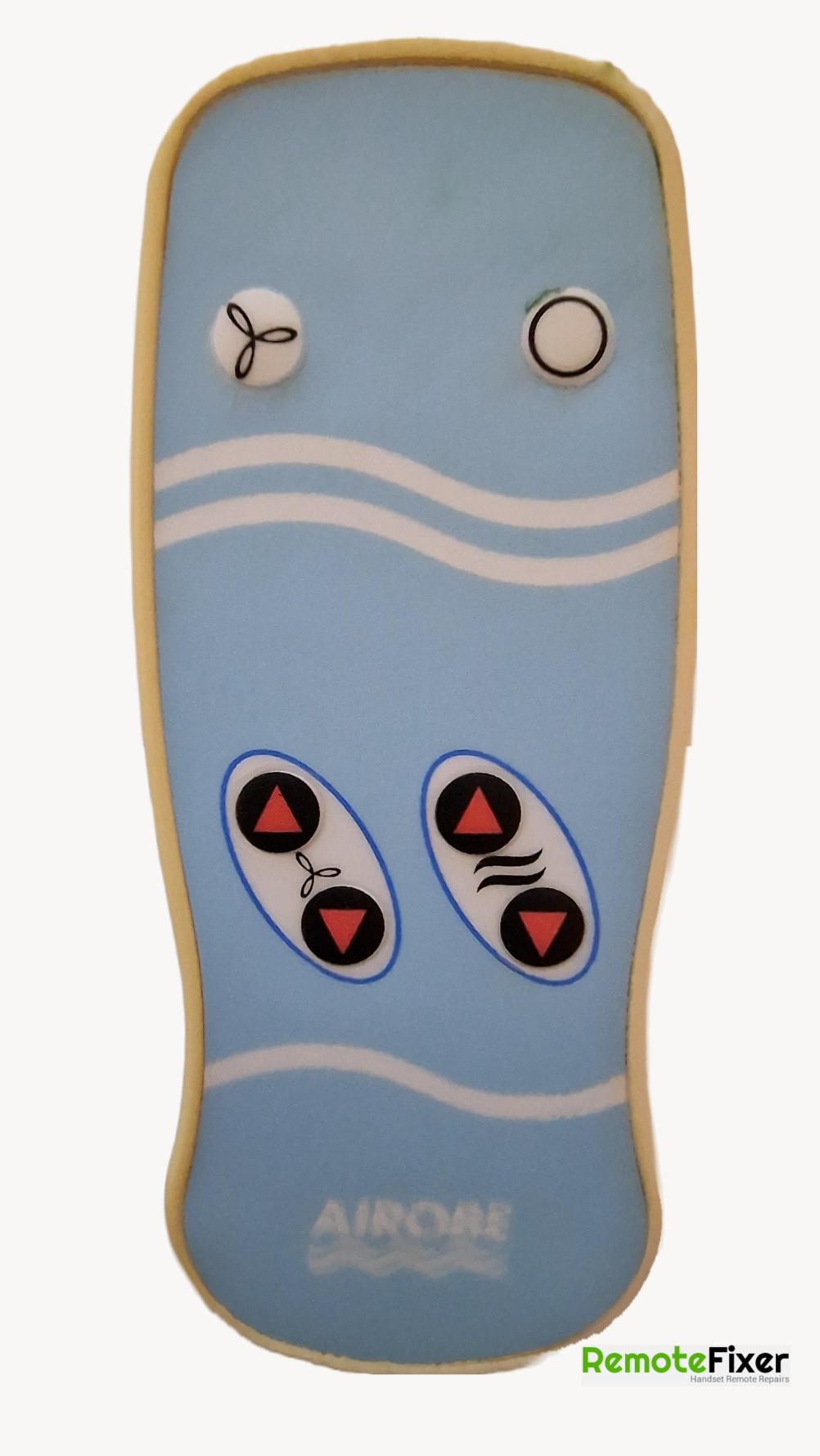 Triton body dryer  Remote Control - Front Image