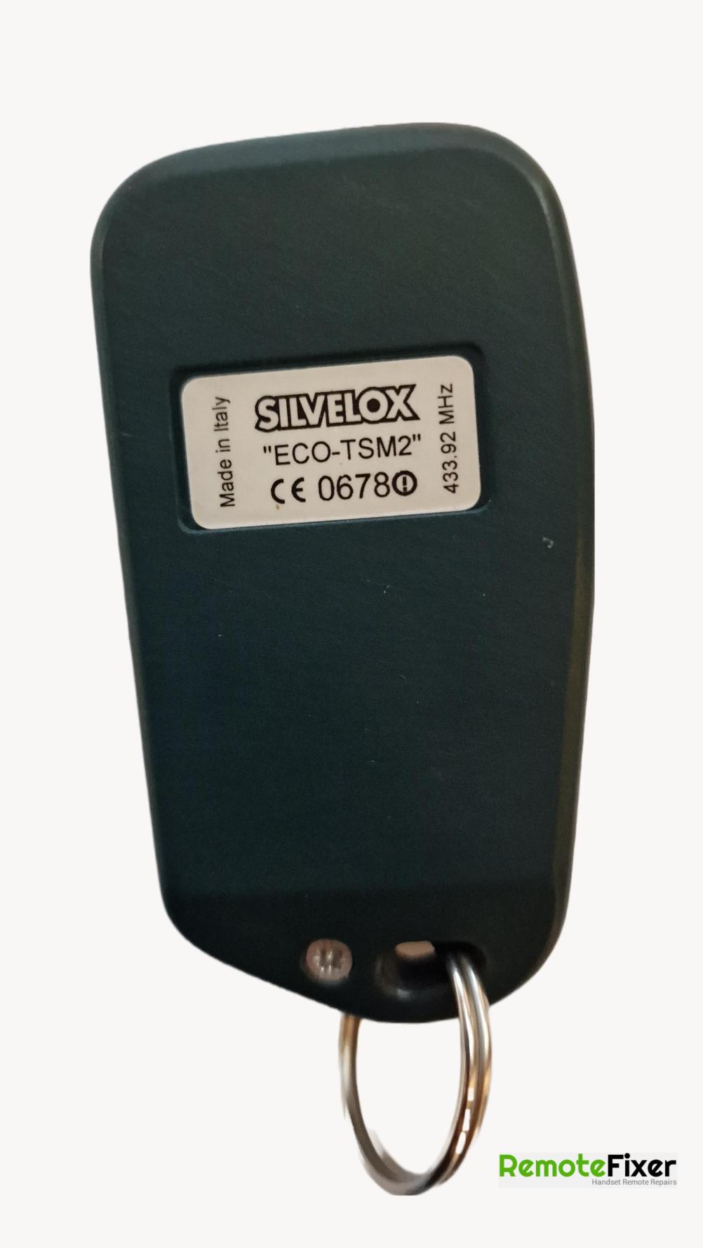 SILVELOX ECO-TSM2 Remote Control - Back Image