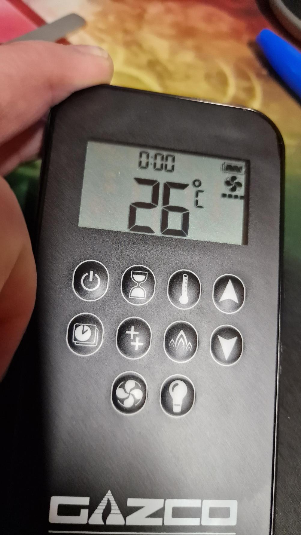 Maxitrol (Gasco) B6RH8TV4PBD  Remote Control - Inside Image