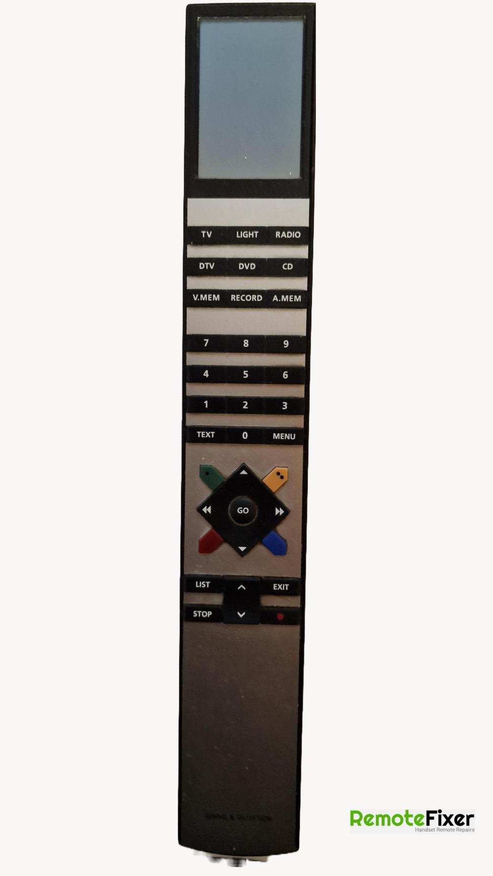 Bang and Olfusen  Remote Control - Front Image