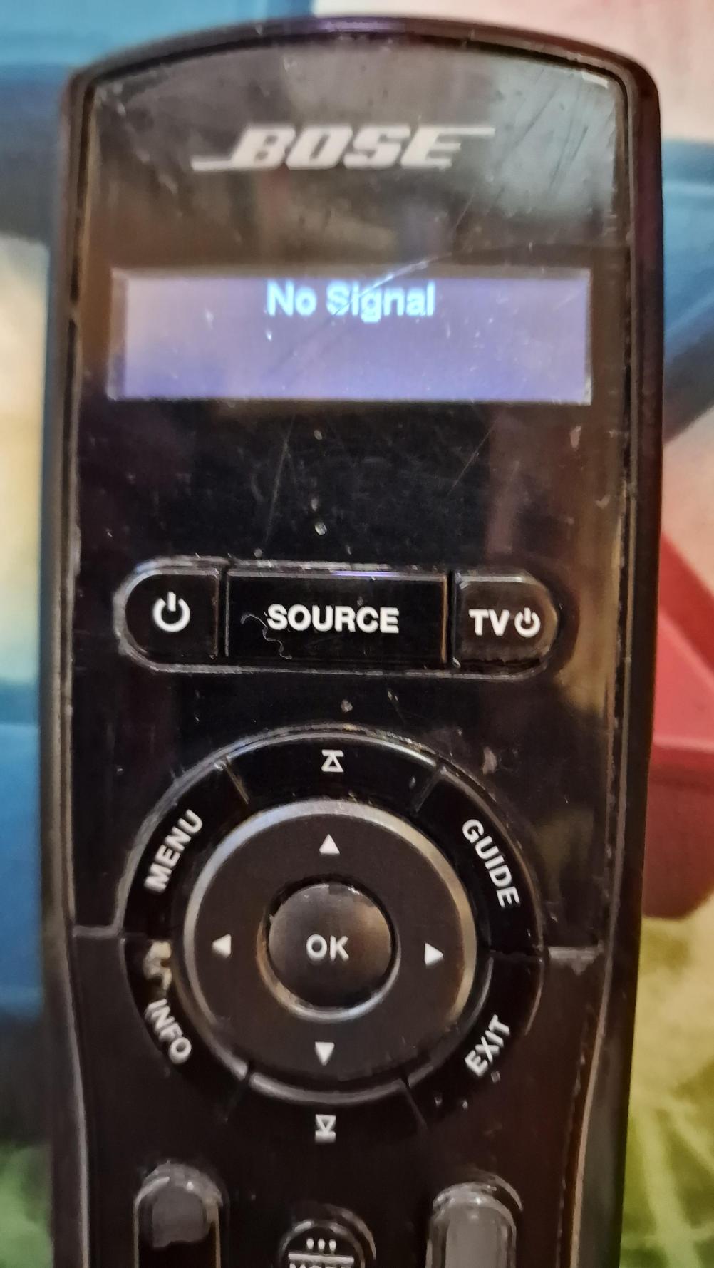 Bose V35 Remote Control - Second Inside Image