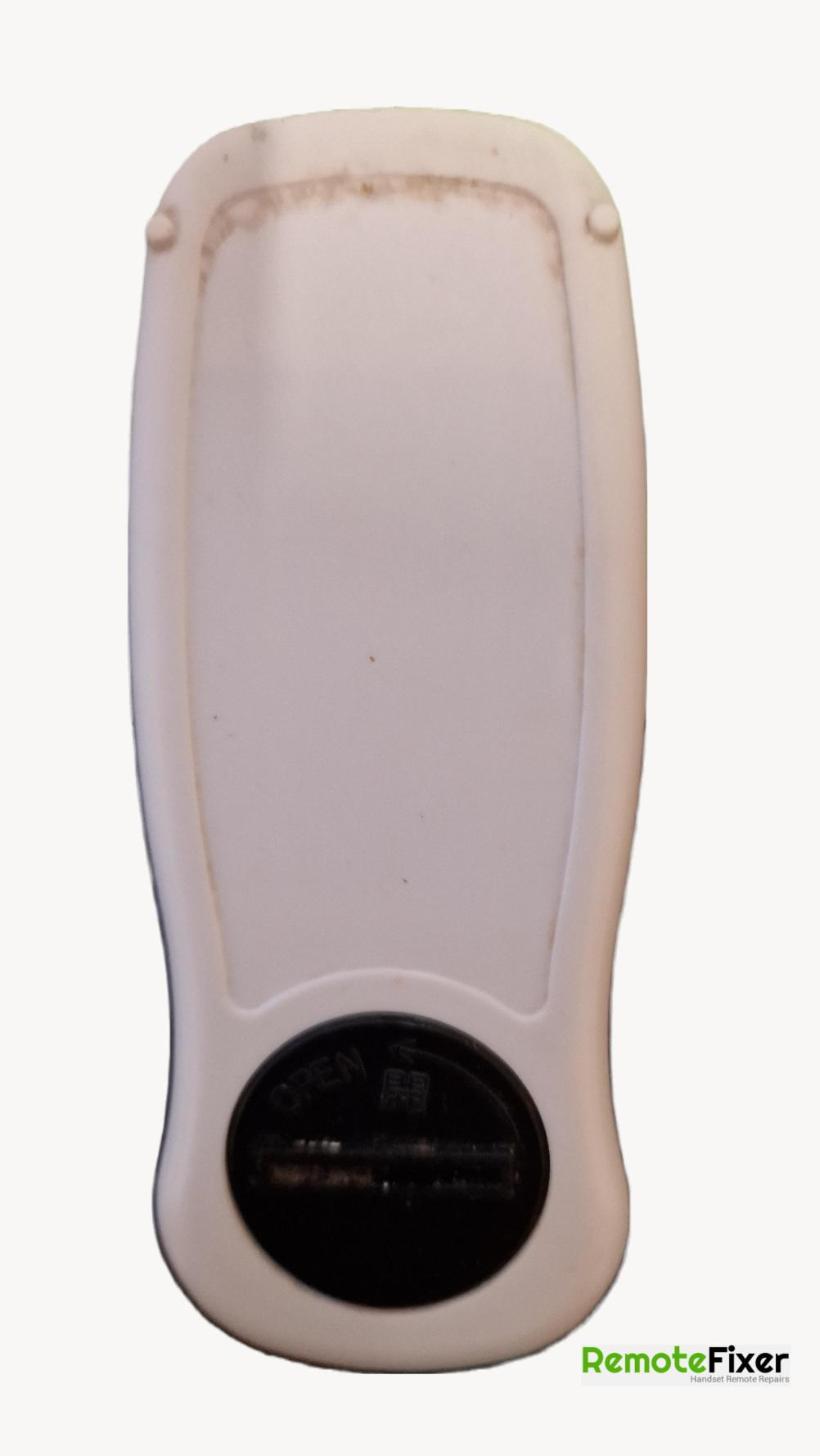 Triton  Body Dryer Remote Control - Back Image