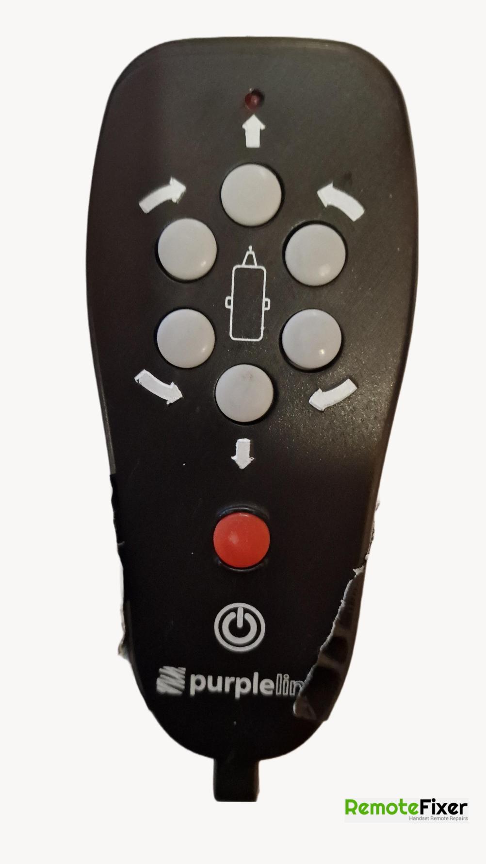 purple line  Remote Control - Front Image