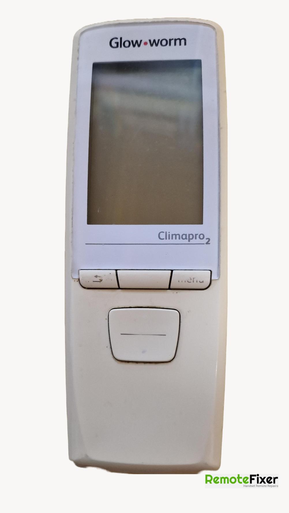 Glow worm Climapro2 Remote Control - Front Image