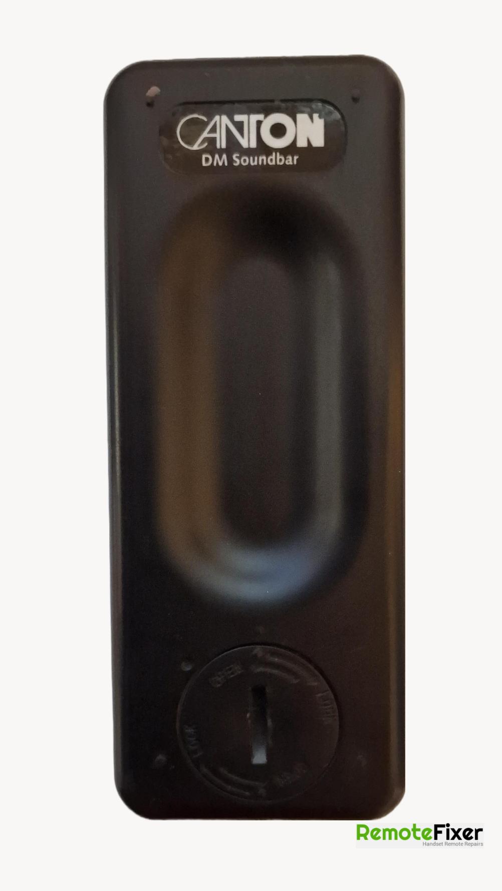 Canton  DM55 Remote Control - Back Image