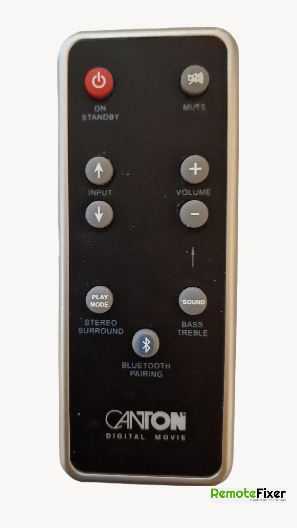 Canton  DM55 Remote Control - Front Image