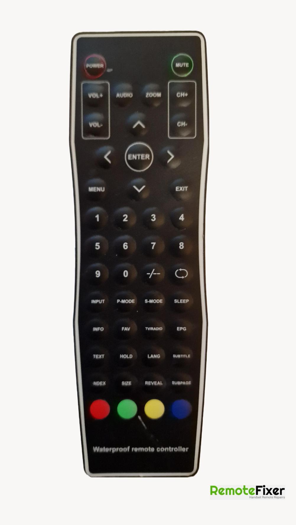 Waterproof  Remote Control - Front Image