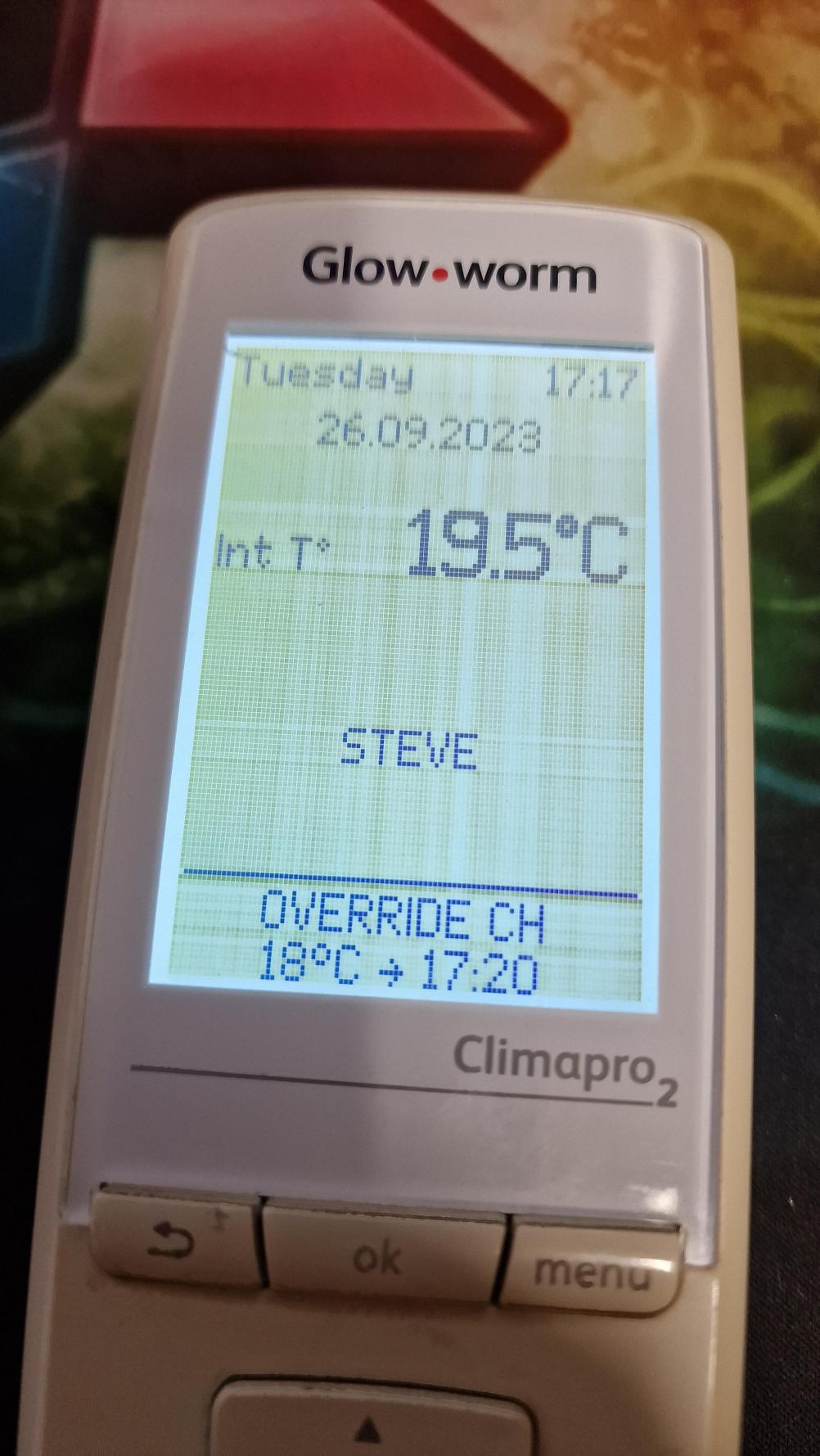 Glow Worm Remote Control Repair - Repair Reference 18983