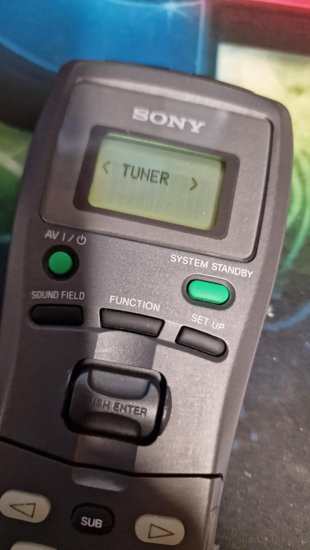 Sony  RM-LJ303 Remote Control - Inside Image