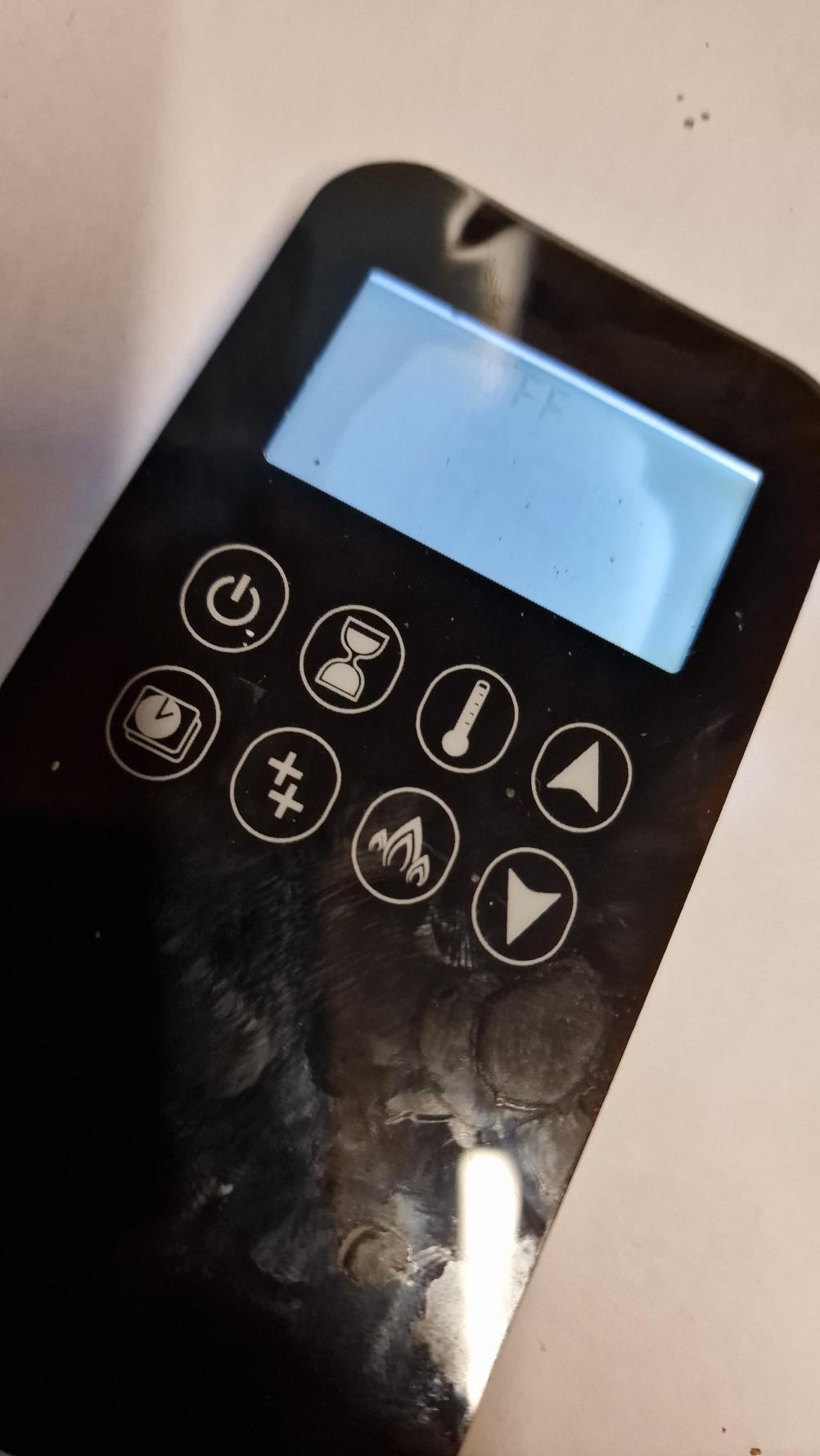 Mertik Maxitrol  B6R-H8TL3B Remote Control - Inside Image