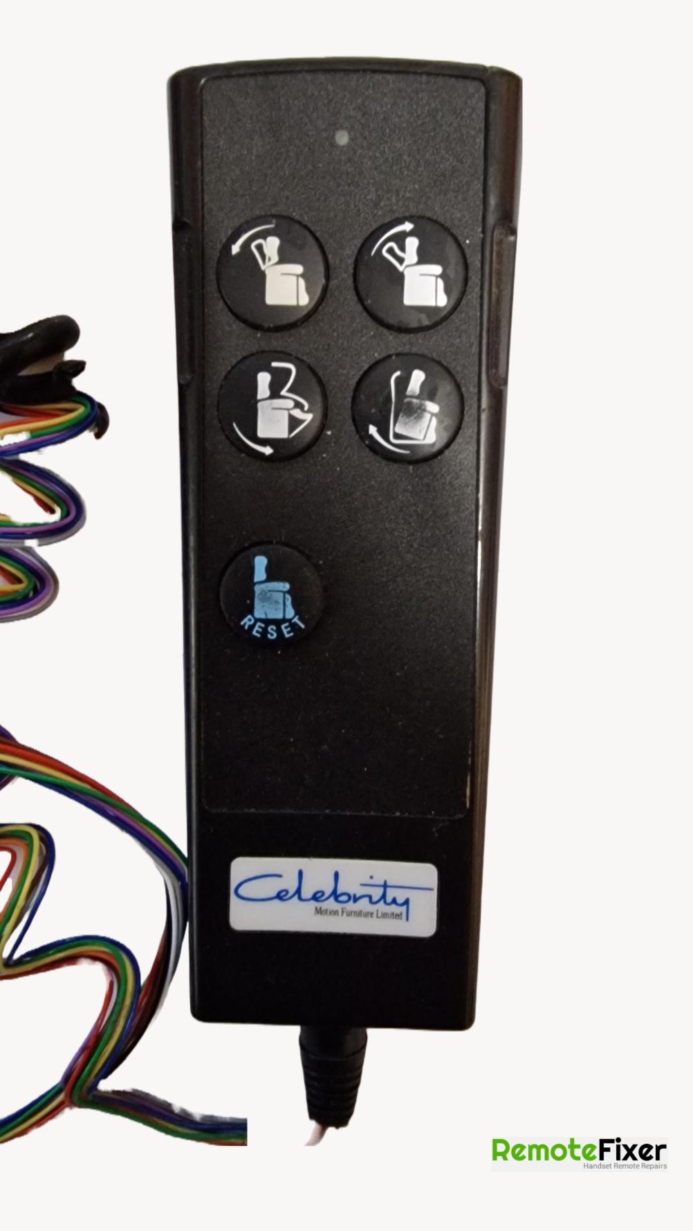 Celebrity 5 Button Remote Control - Front Image