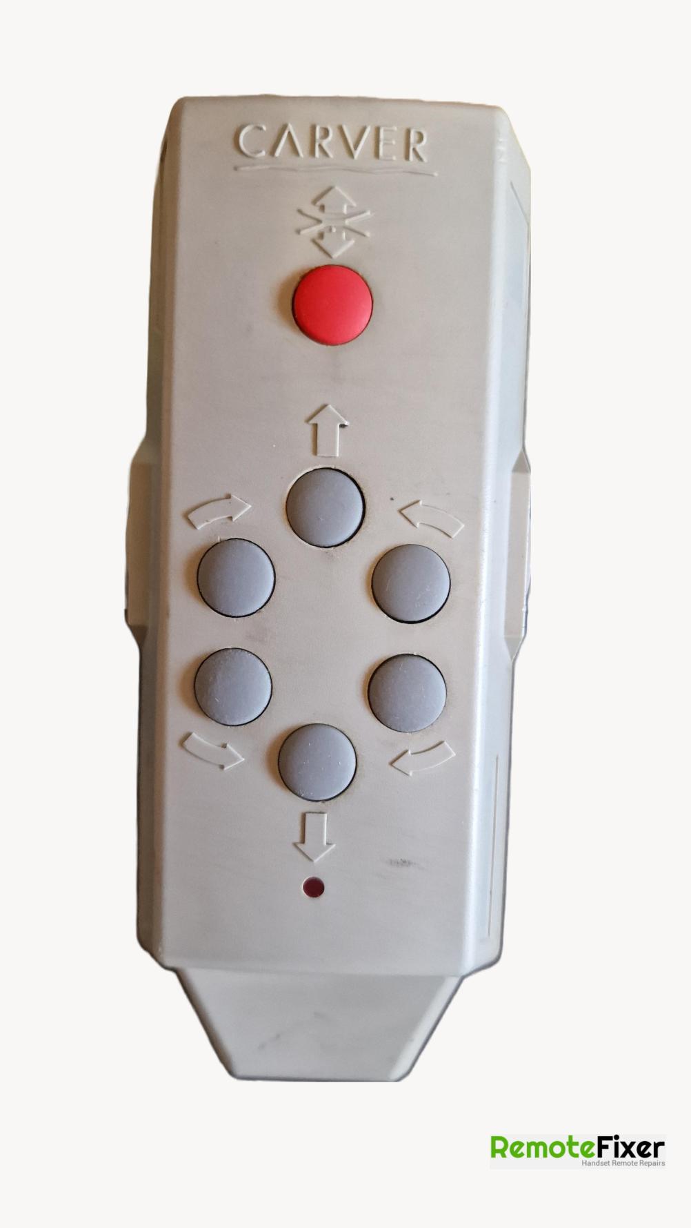 Carver  Remote Control - Front Image