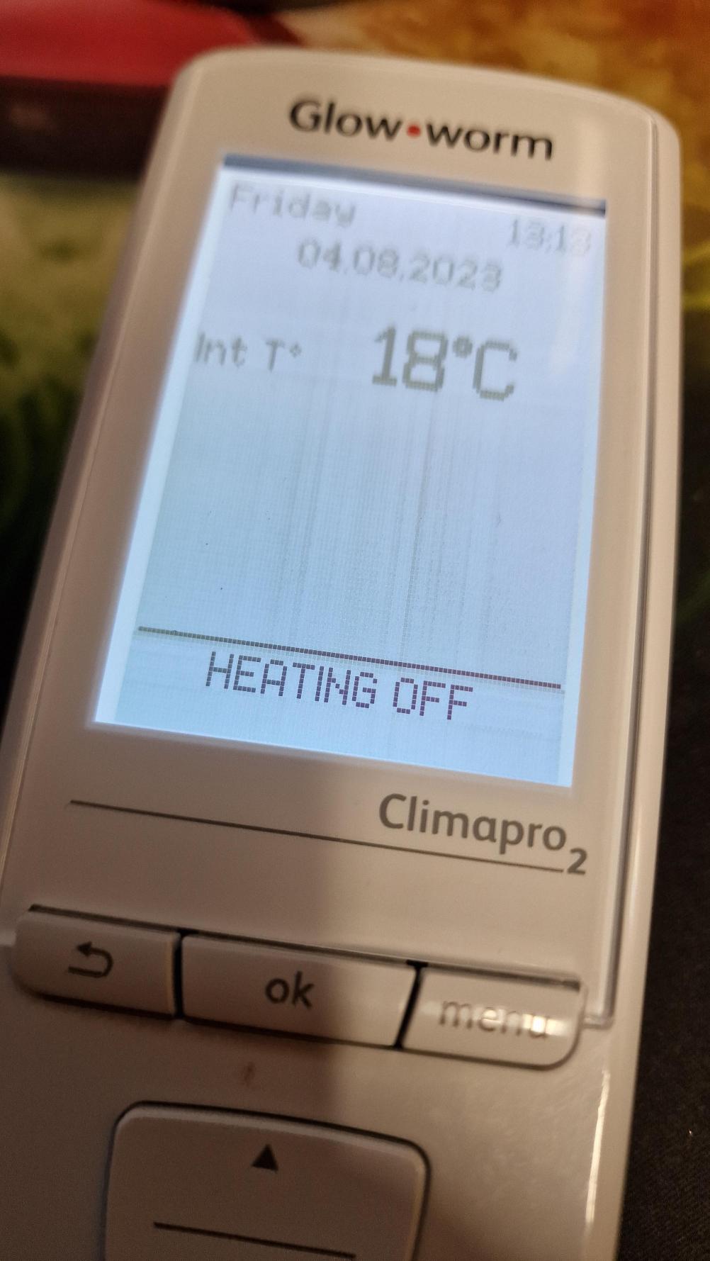 Glowworm  climapro2  Remote Control - Inside Image