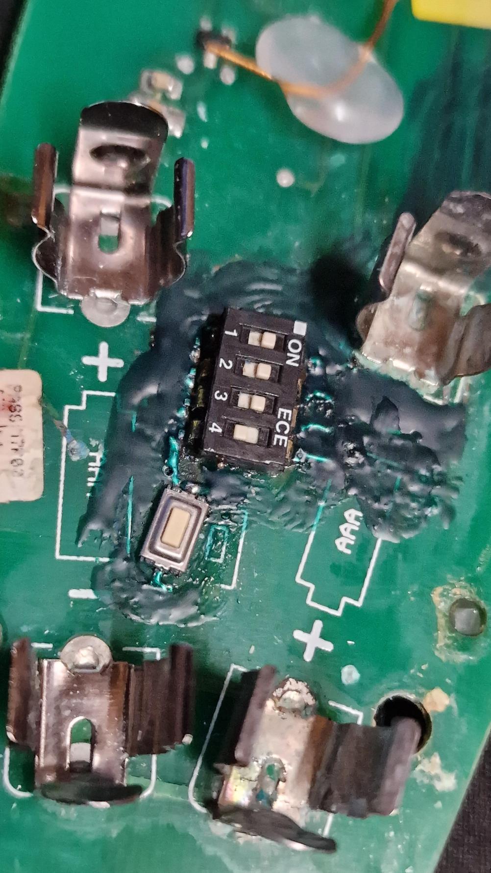 Creda   Remote Control - Inside Image