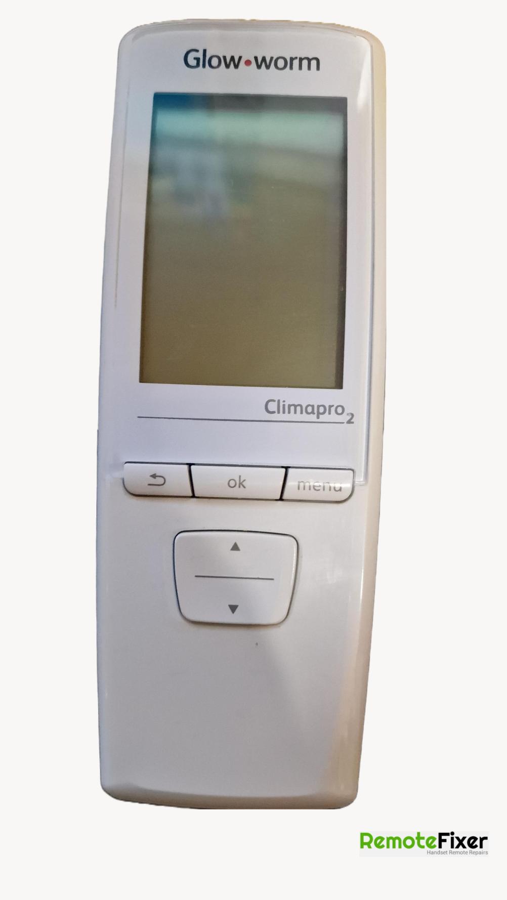 Glow worm climapro 2 Remote Control - Front Image