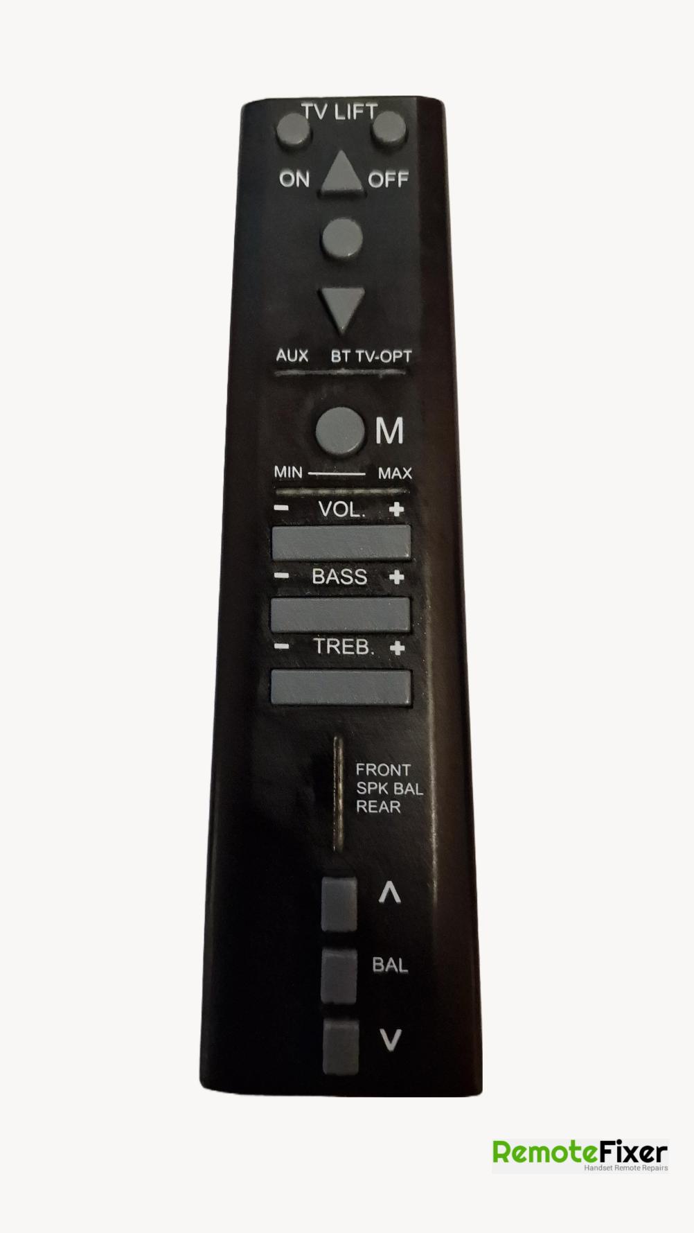 BSSB TV LIFT  Remote Control - Front Image