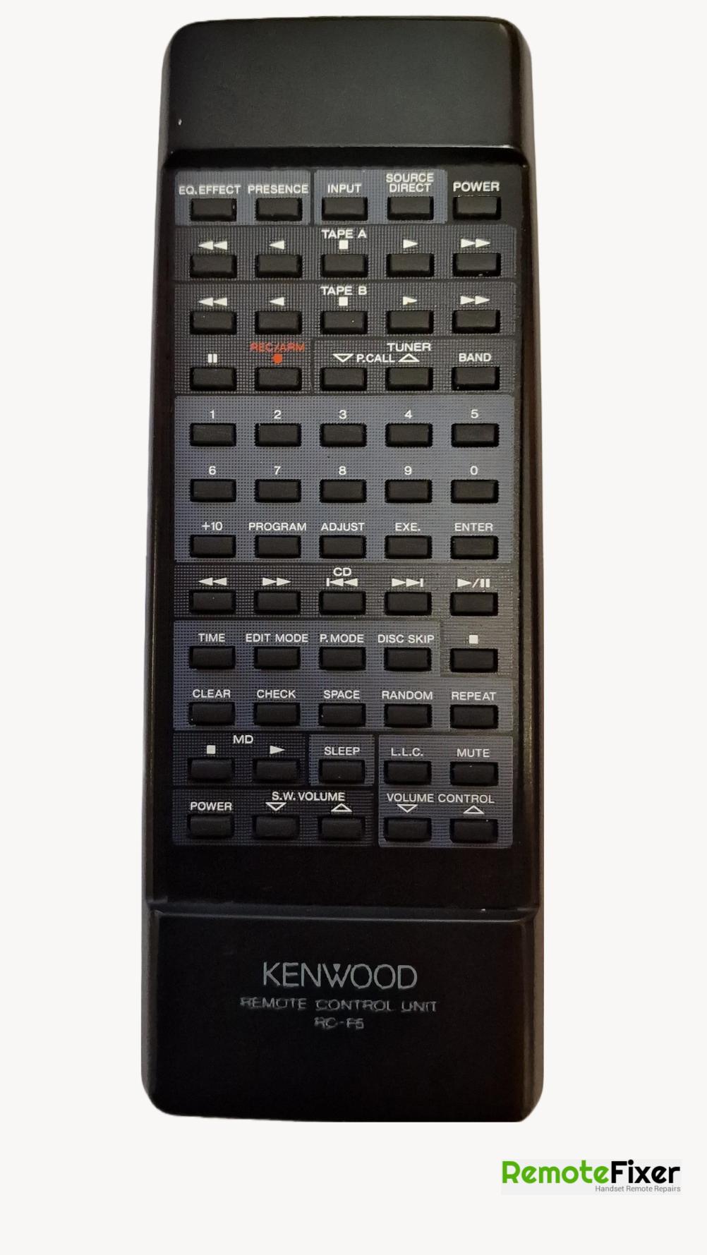 Kenwood   Remote Control - Front Image