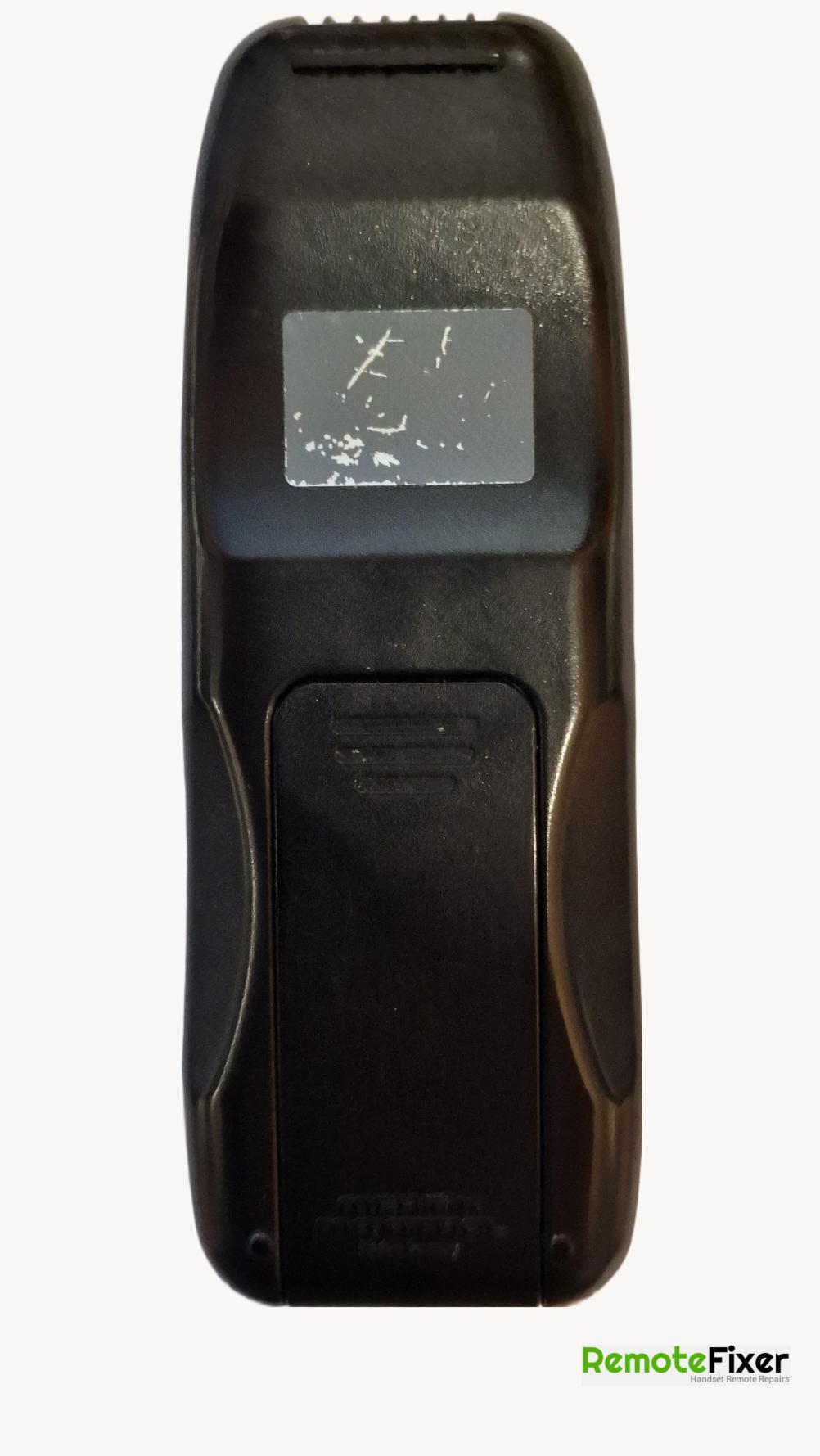 Gazco Remote Control - Back Image