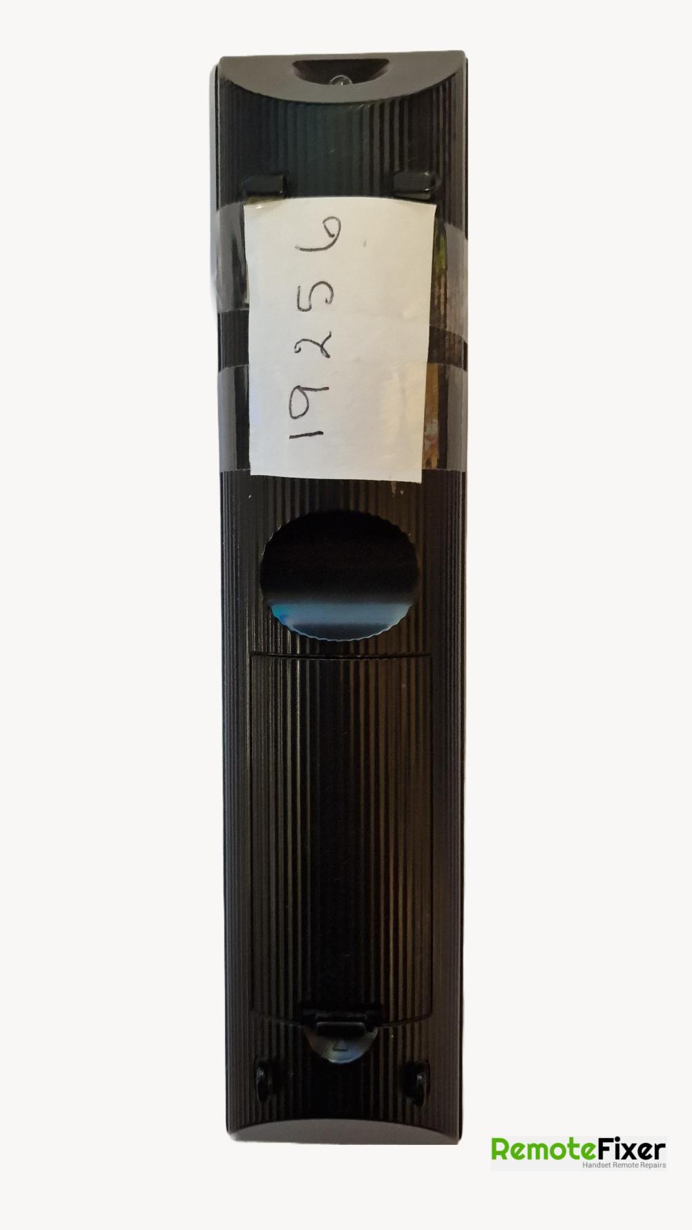 Sony  D259 Remote Control - Back Image