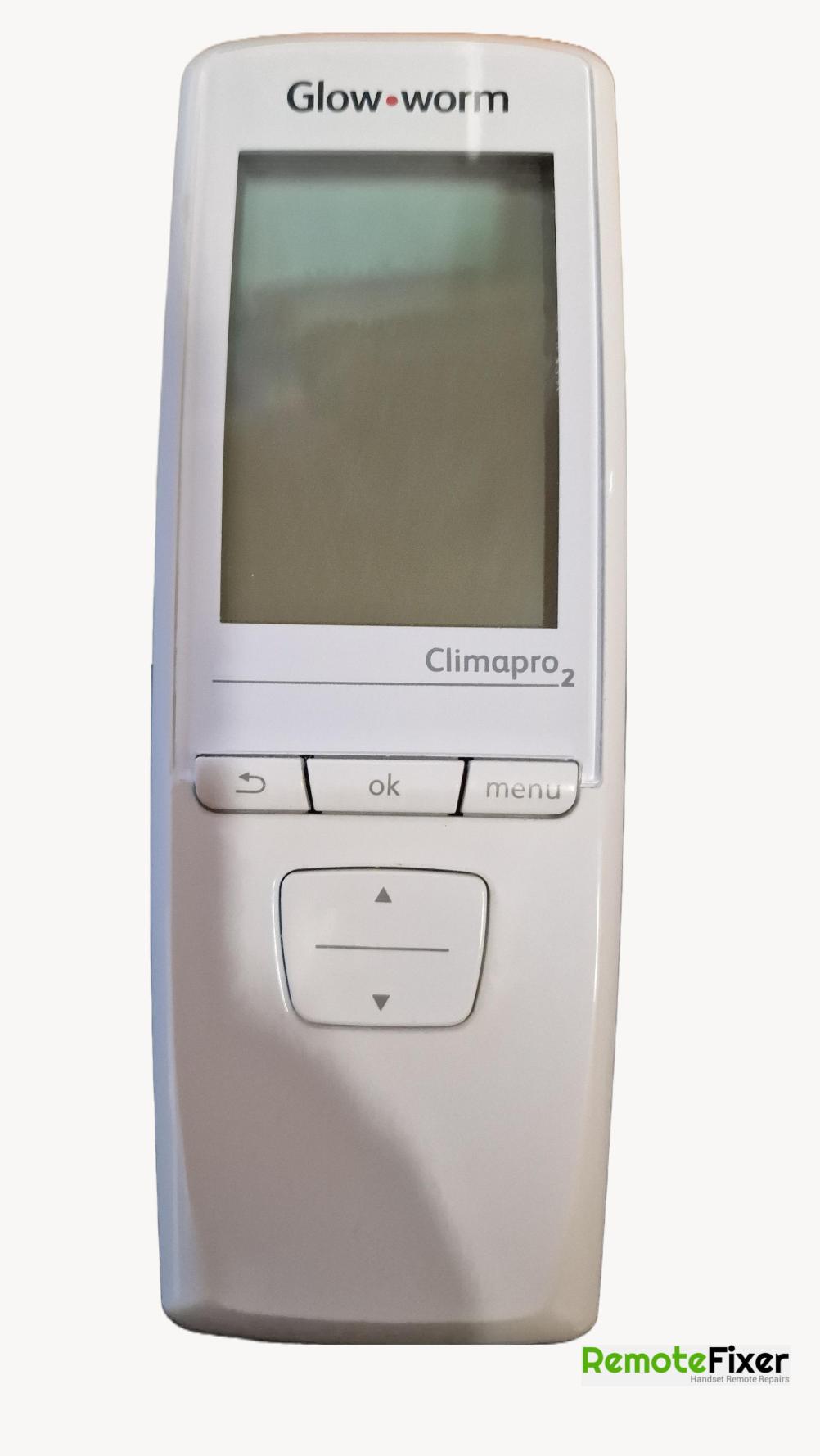 Glow worm  climapro2 rf b Remote Control - Front Image