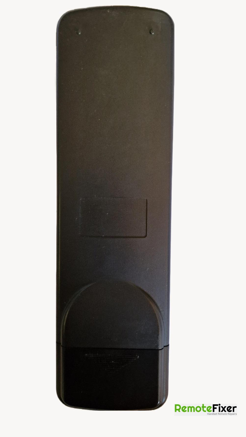 MUSICAL FIDELITY  Remote Control - Back Image