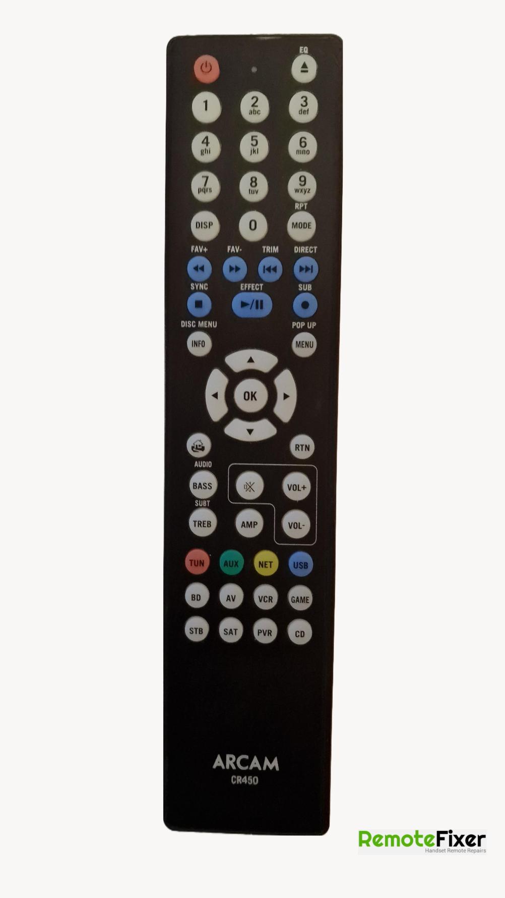 Arcam  Remote Control - Front Image