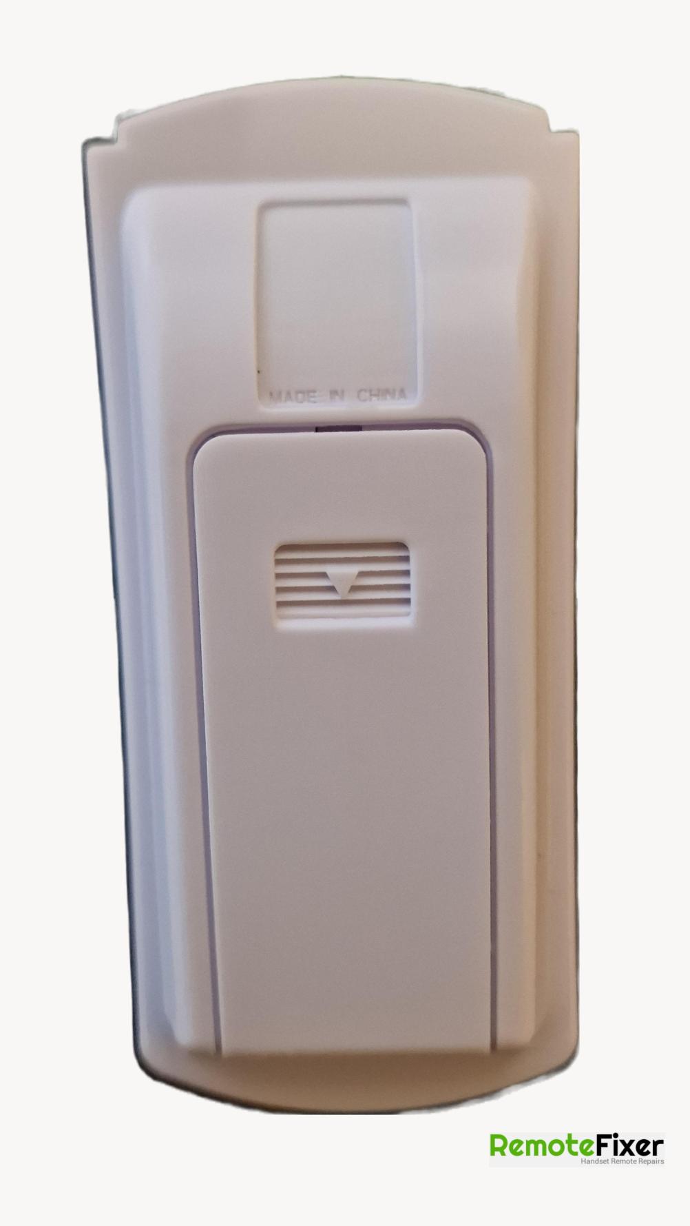 Homecom  Remote Control - Back Image