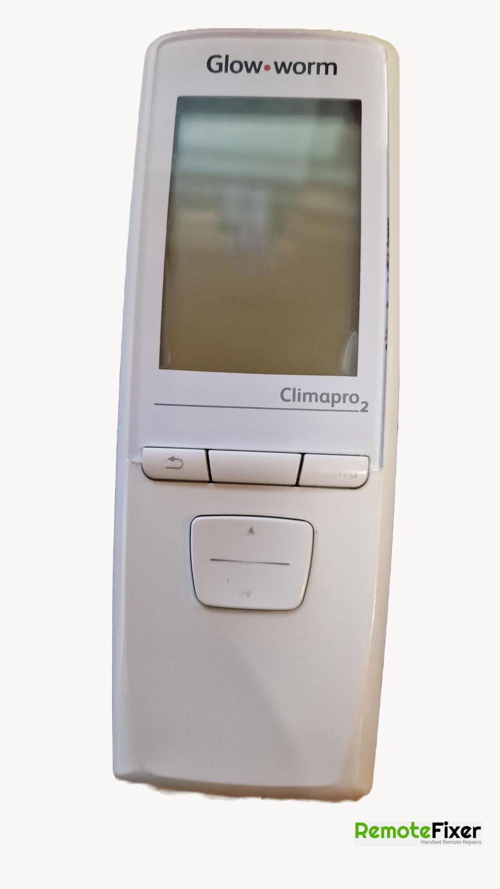 Glow worm climapro2 Remote Control - Front Image