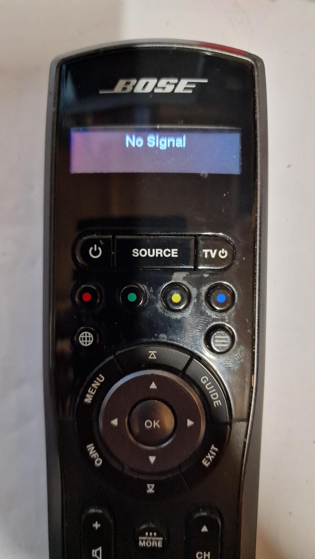 Bose   Remote Control - Inside Image