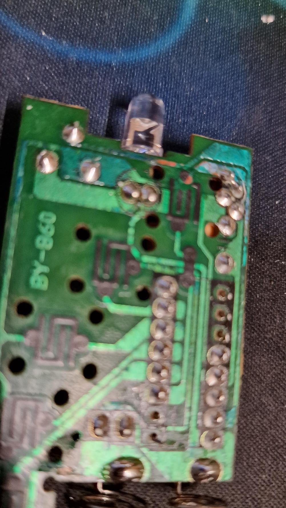 Valor  Dream model 850 Remote Control - Inside Image