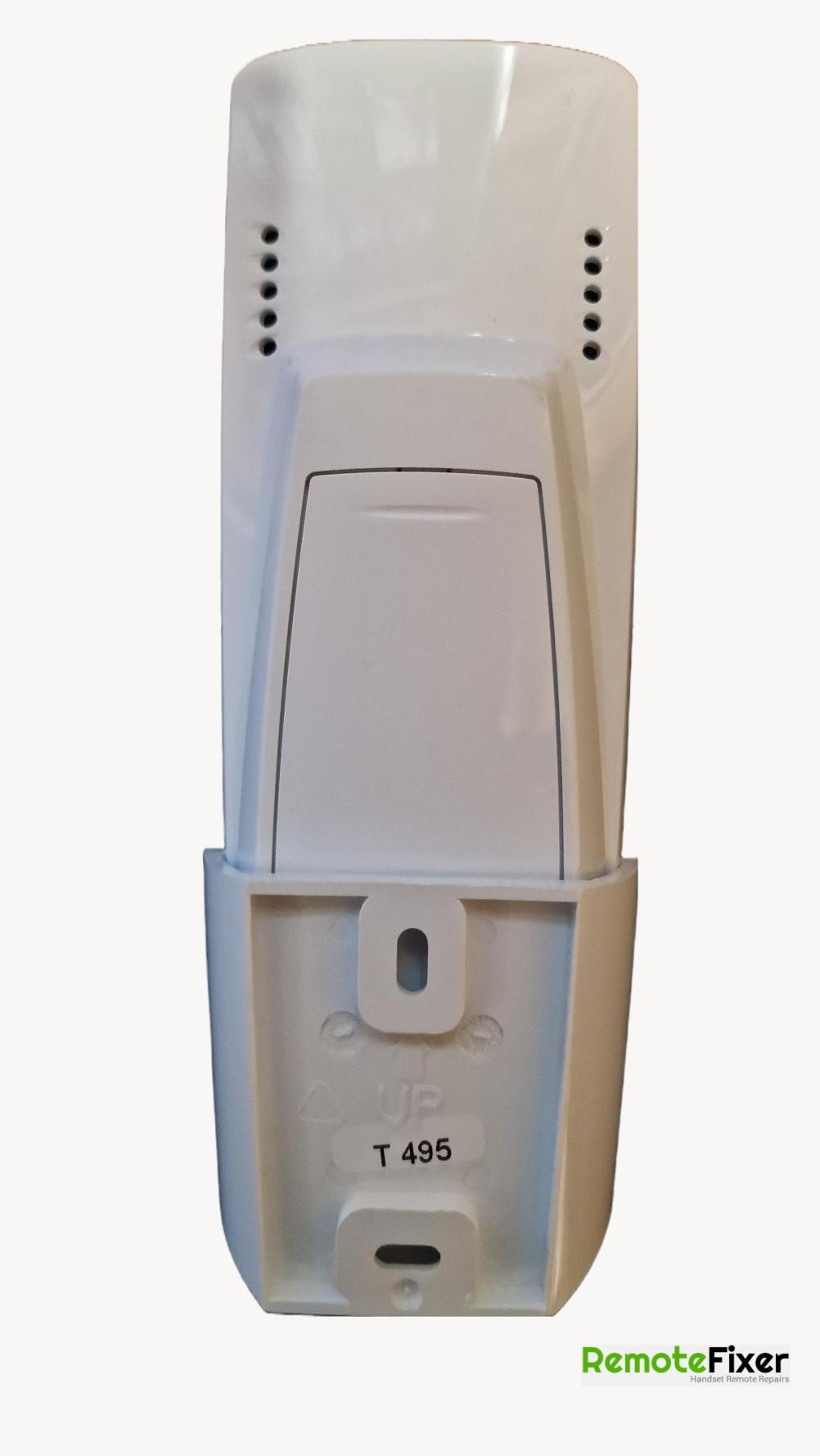 Climapro2  Remote Control - Back Image