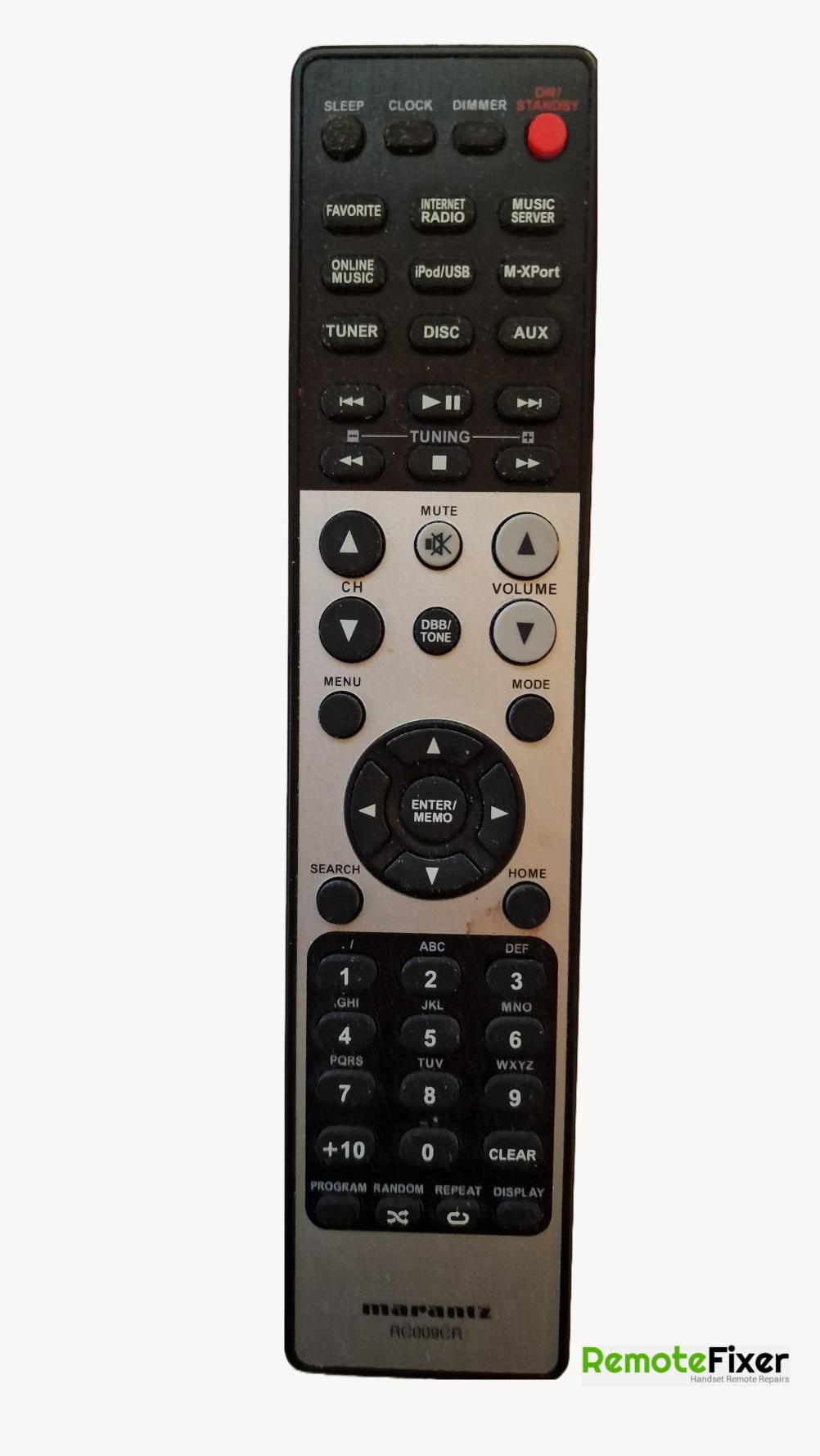 MARANTZ RC009CR Remote Control - Front Image