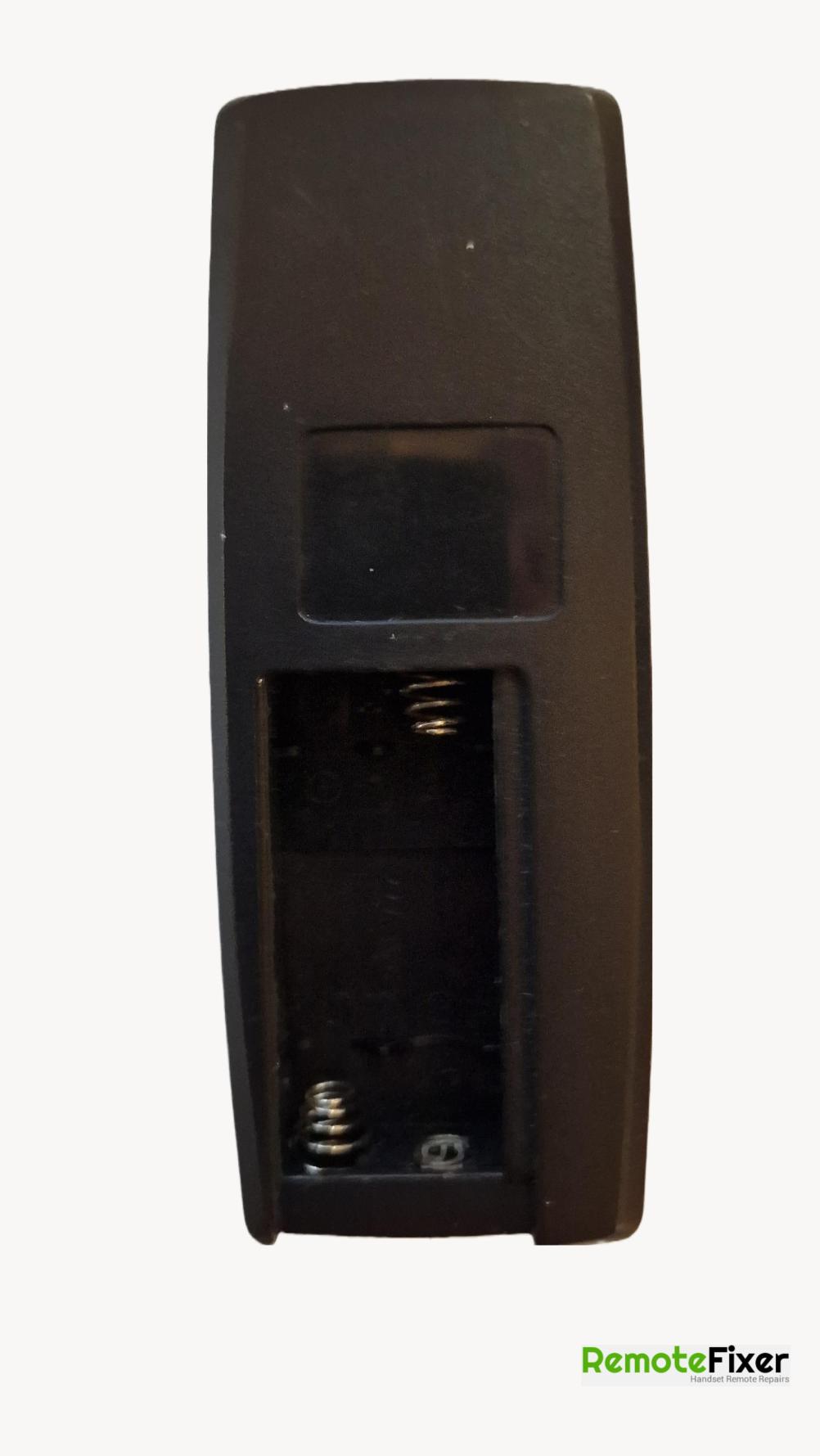 Valor 843 Dream gold Remote Control - Back Image