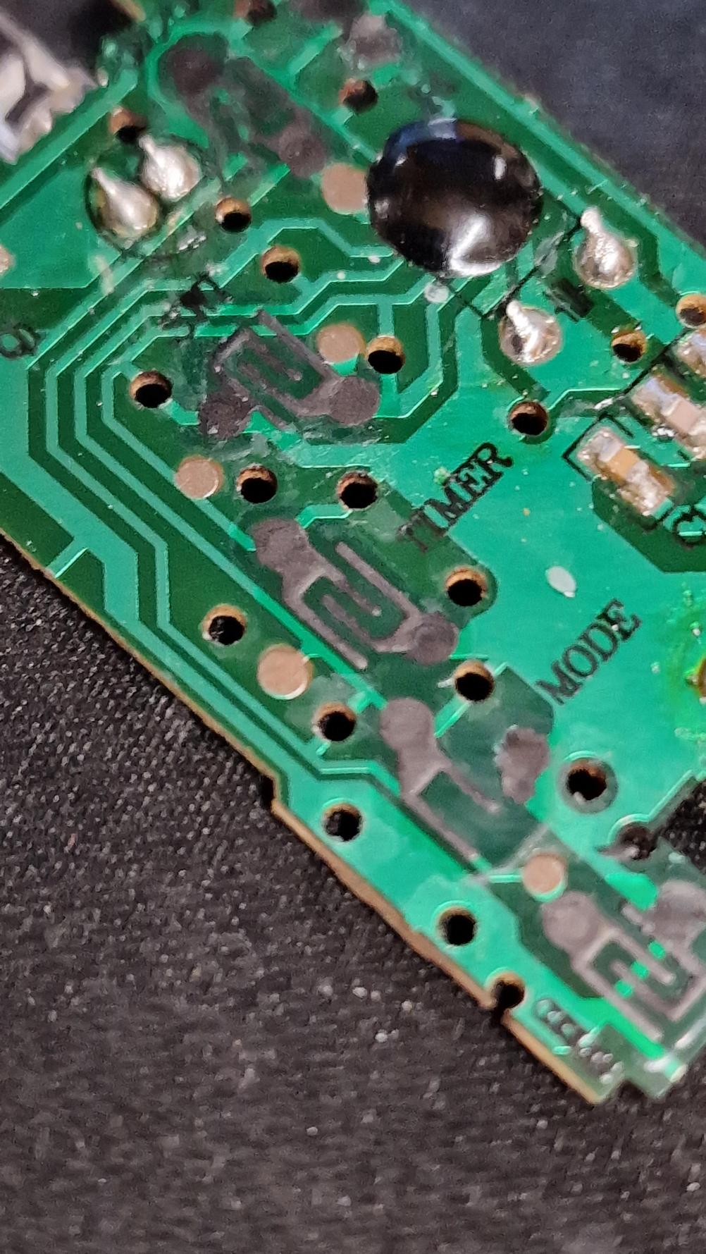 Valor 843 Dream gold Remote Control - Inside Image