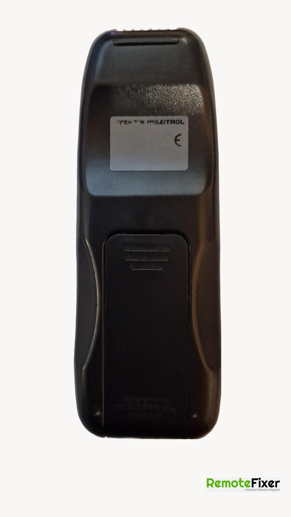 Mertik Maxitrol  Remote Control - Back Image