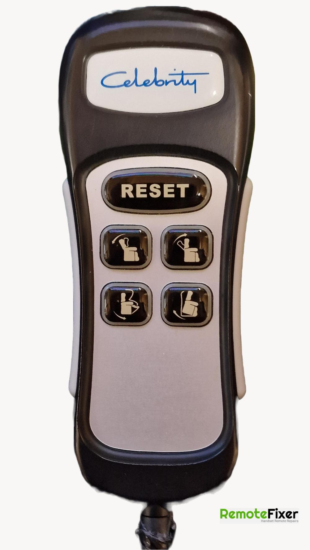 Celebrity Recliner Chair 8 pin plug Remote Control - Front Image