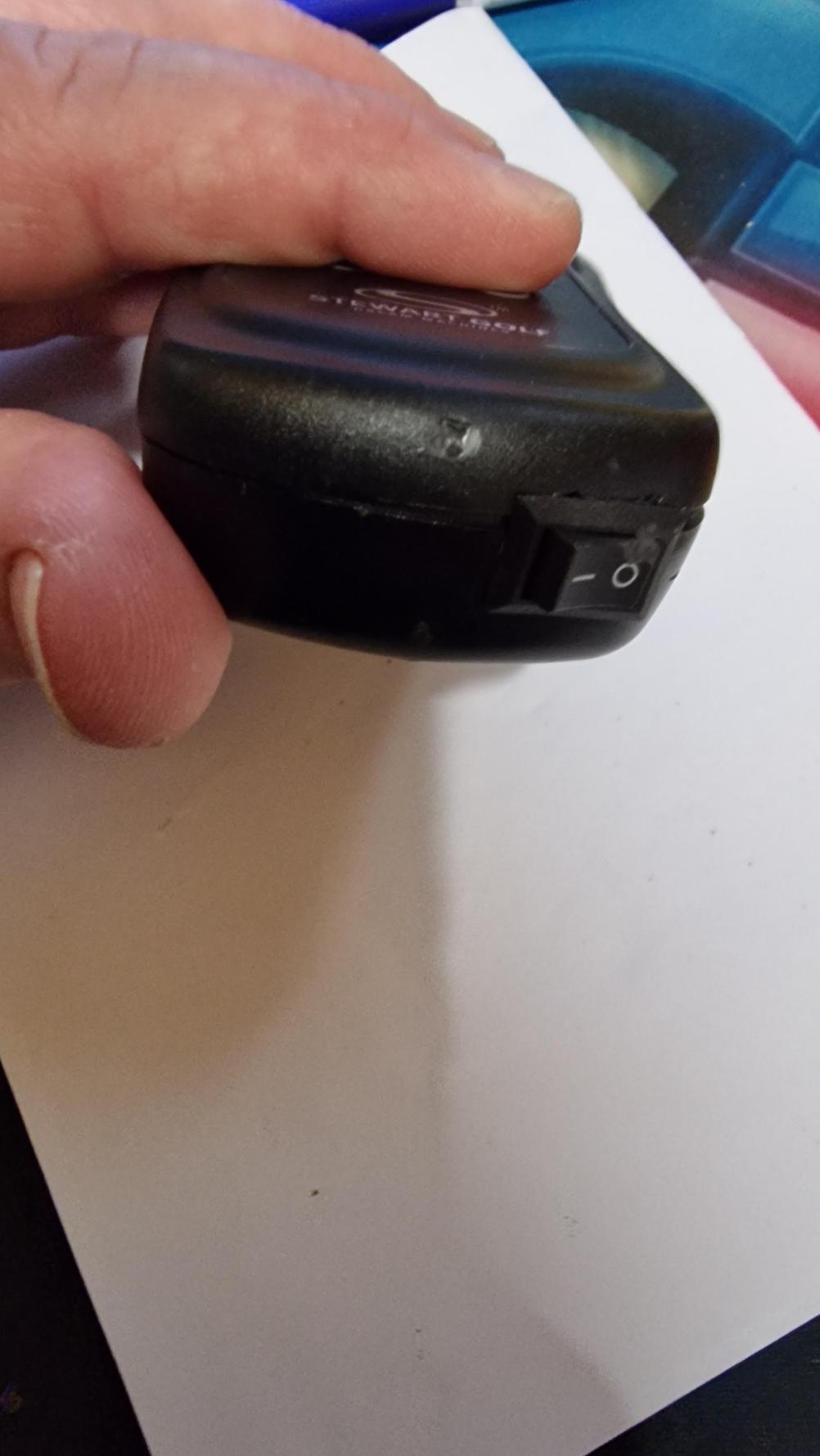 Stewart Golf X2 Remote Control - Inside Image