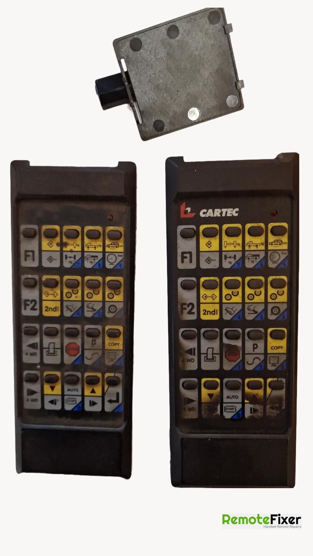 Cartek  Remote Control - Front Image
