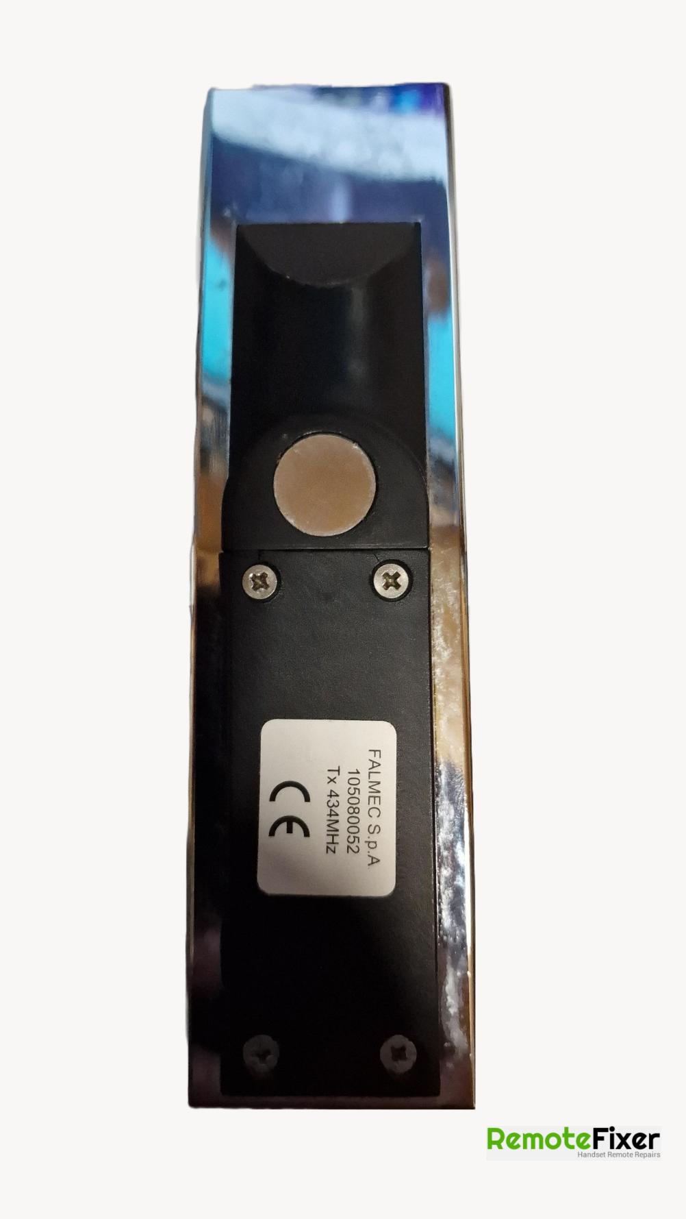Falmec Remote Control - Back Image