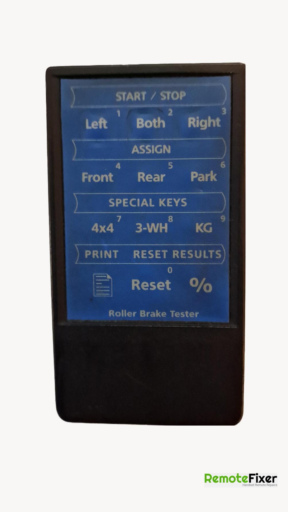 tecalamit  Remote Control - Front Image