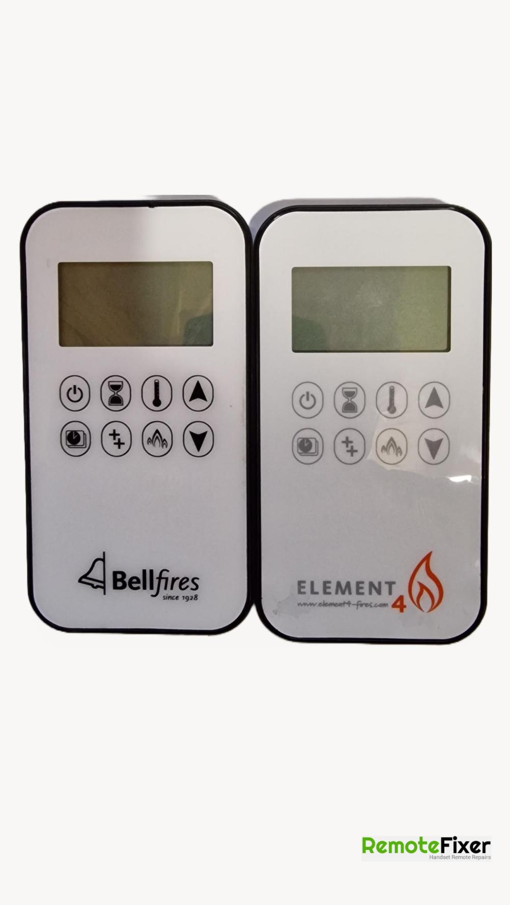 Mertik Maxitrol  B6R-H8TL3W Remote Control - Front Image