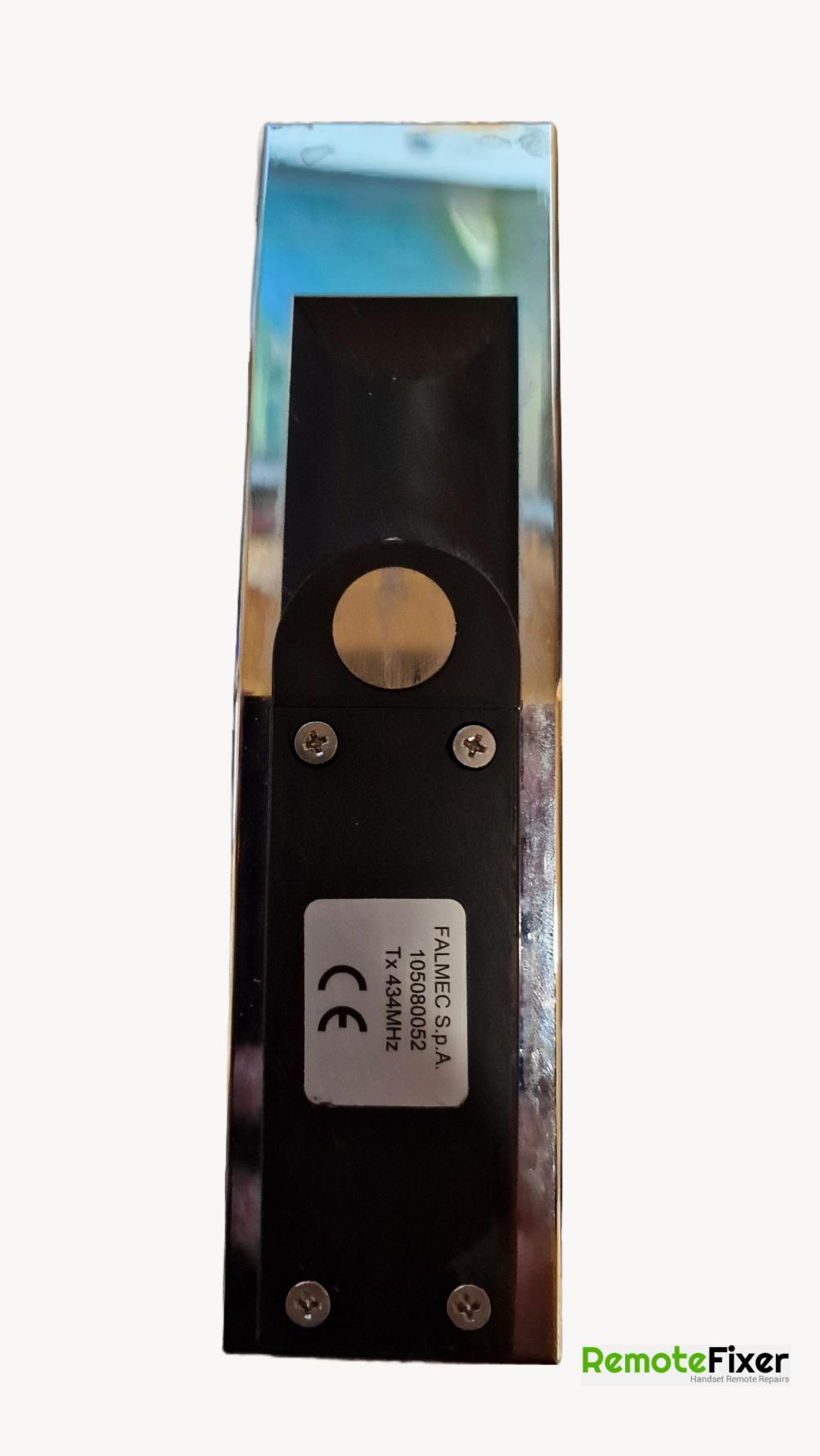 FALMEC  105080052 Remote Control - Back Image