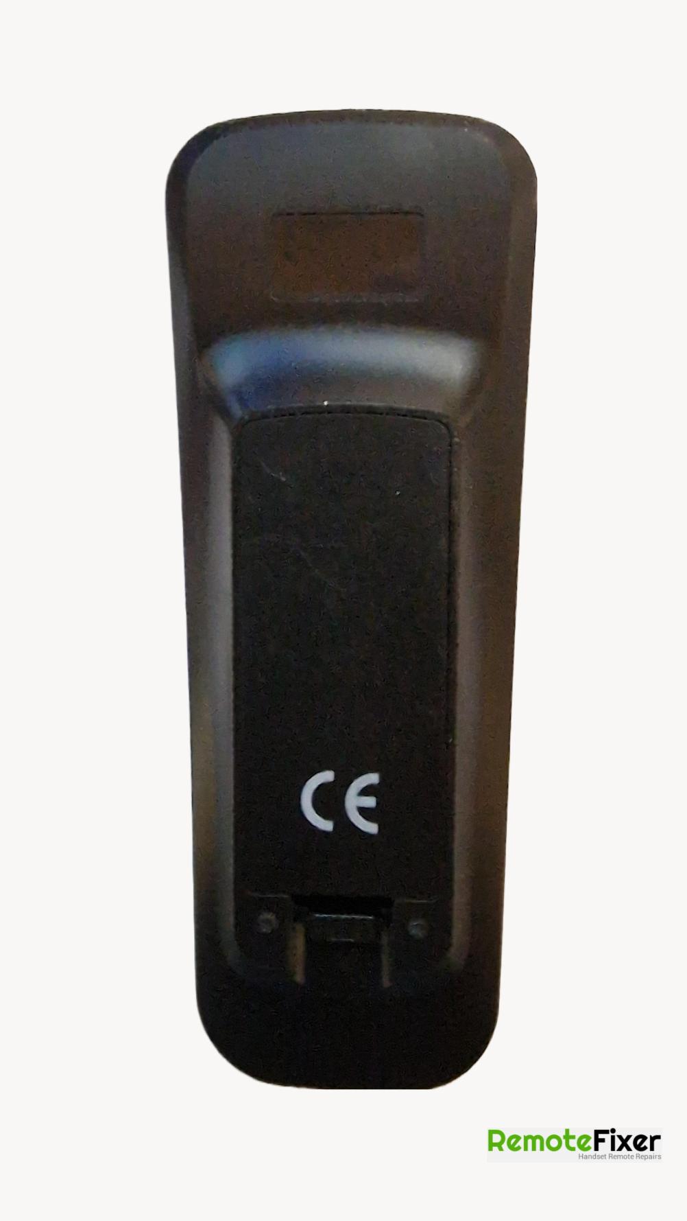 Silver line extractor Remote Control - Back Image