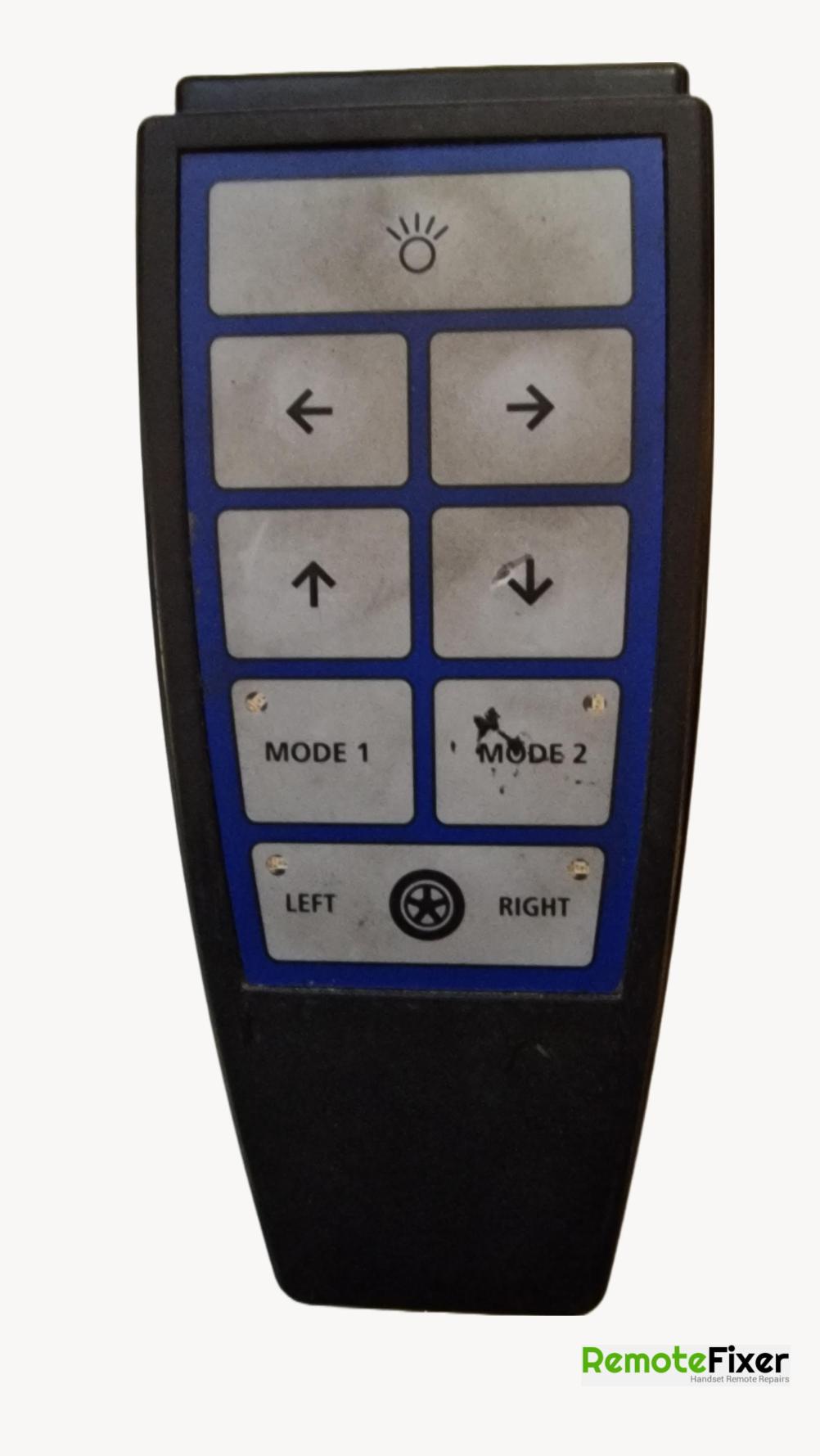 nussbaum rcp155  Remote Control - Front Image