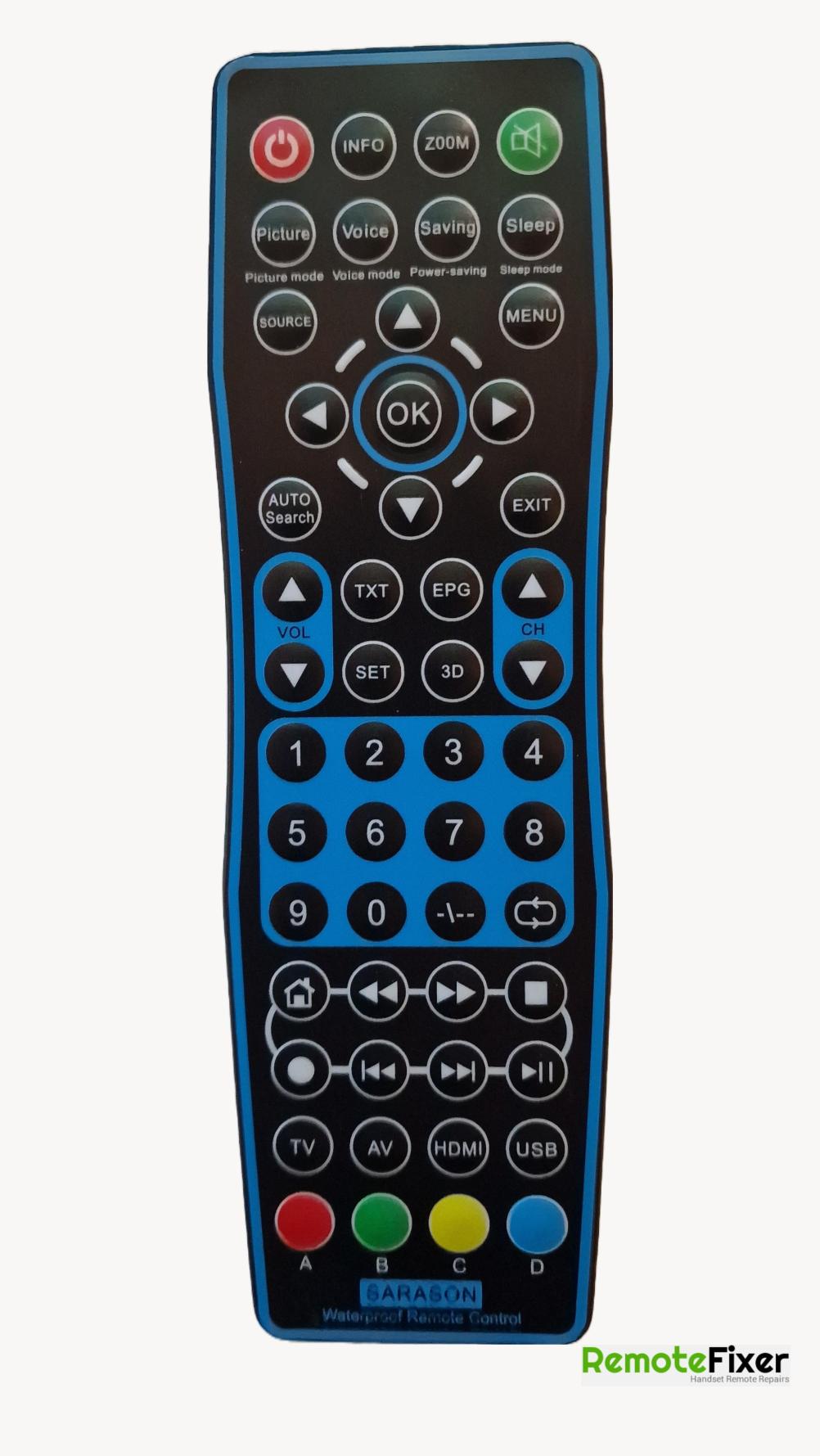 Sarason   Remote Control - Front Image