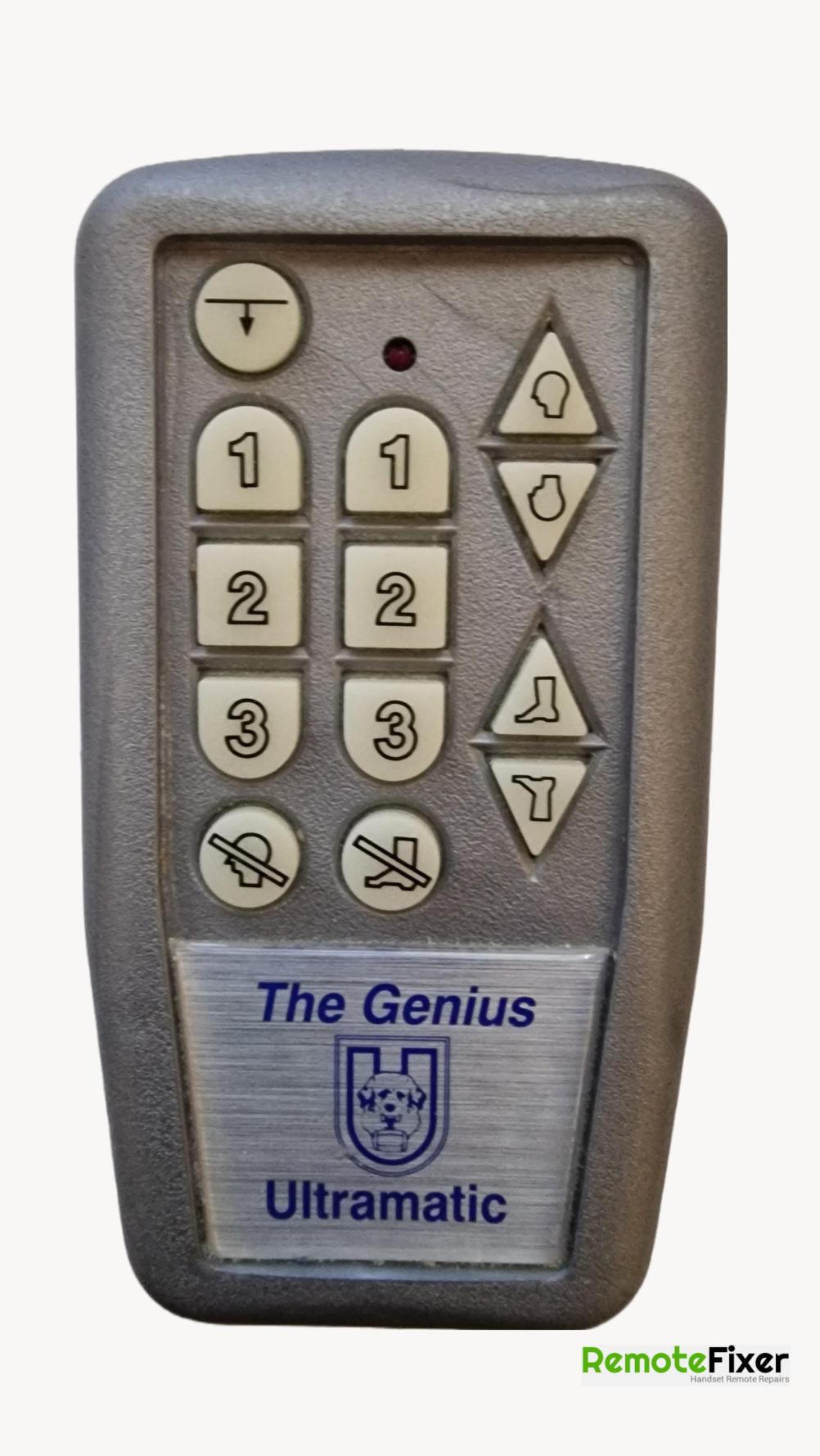 GENIUS ULTROMATIC  Remote Control - Front Image